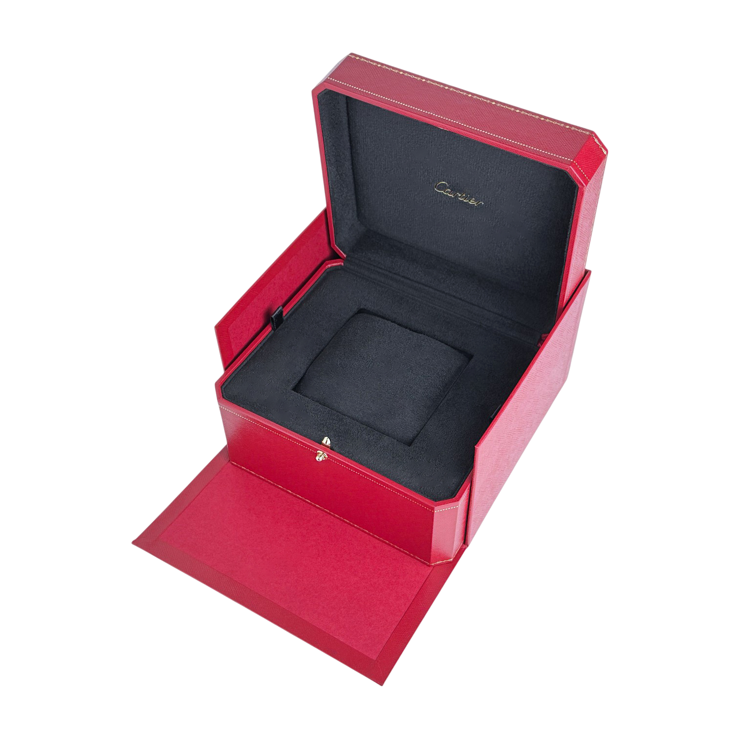 Cartier Uhrenbox Box Umkarton Rot watch box red Ref. CRCO000497.