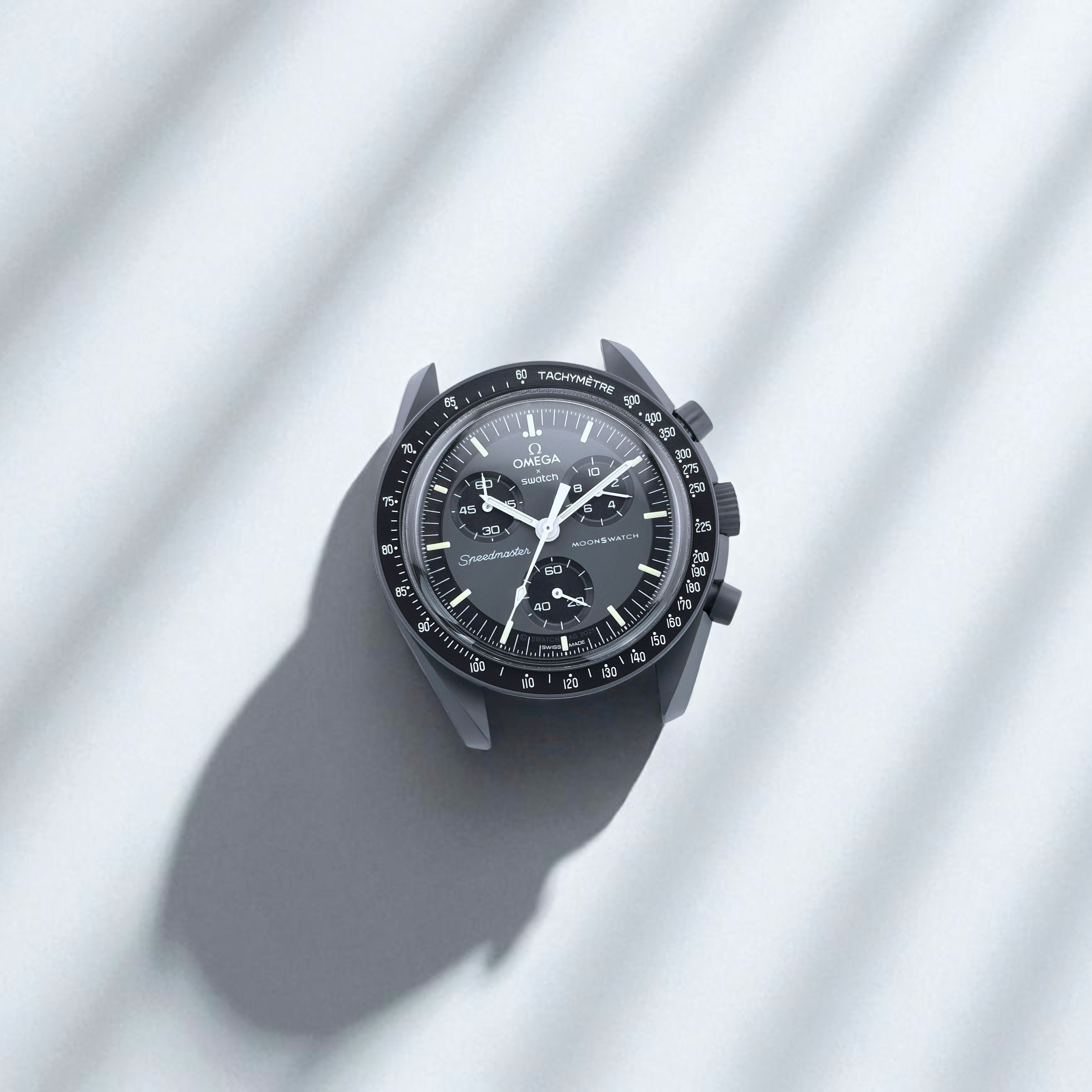 Swatch x Omega MoonSwatch mission to Mercury Armbanduhr 42 mm Ref. SO33A100