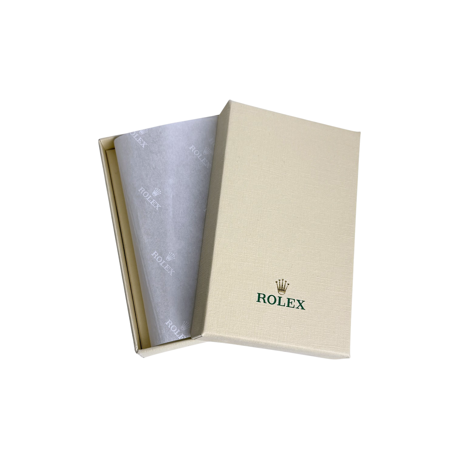 Rolex Edelstahl, Leder Schlüsselanhänger Anhänger in Silber, Braun