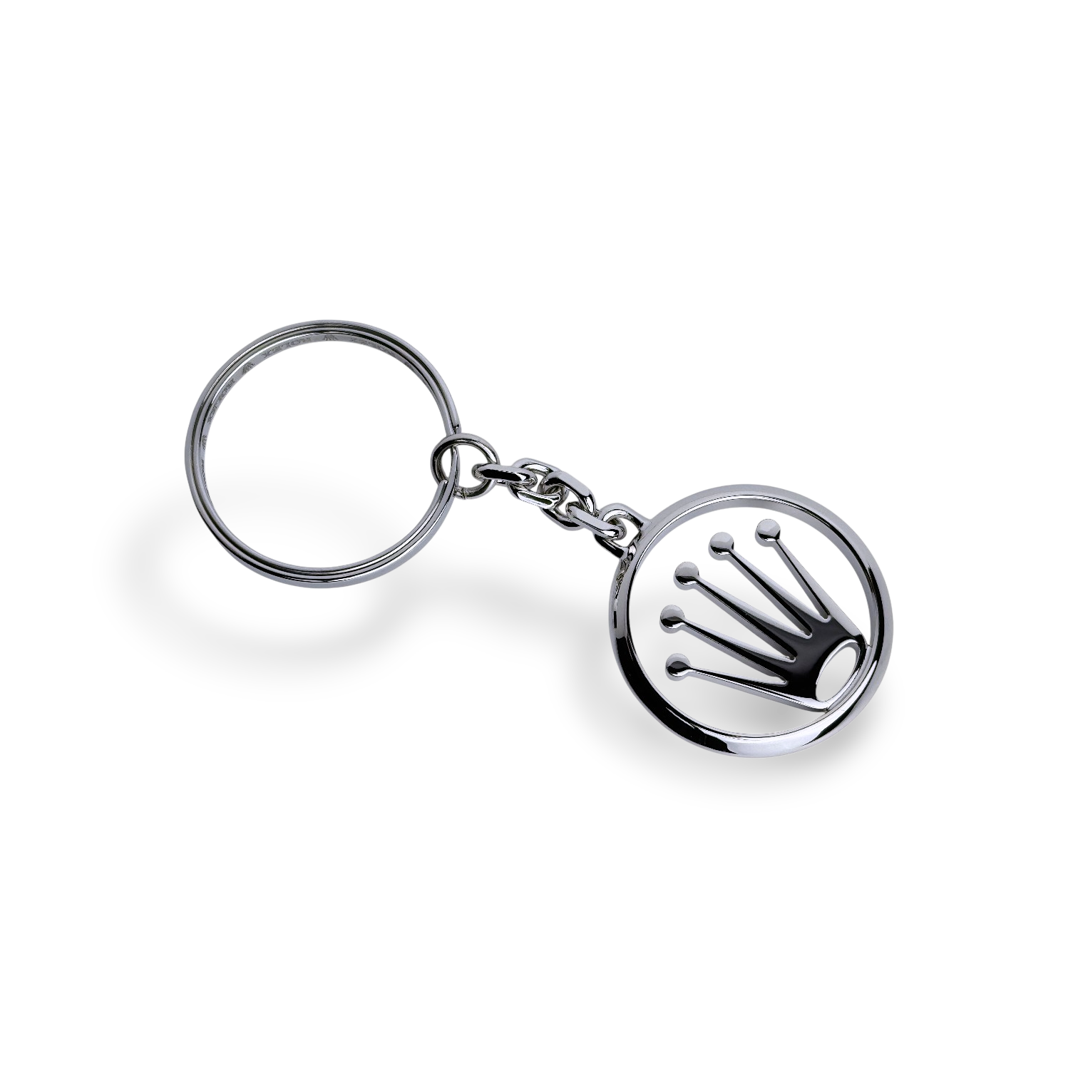 Rolex Edelstahl Schlüsselanhänger Anhänger in Silber