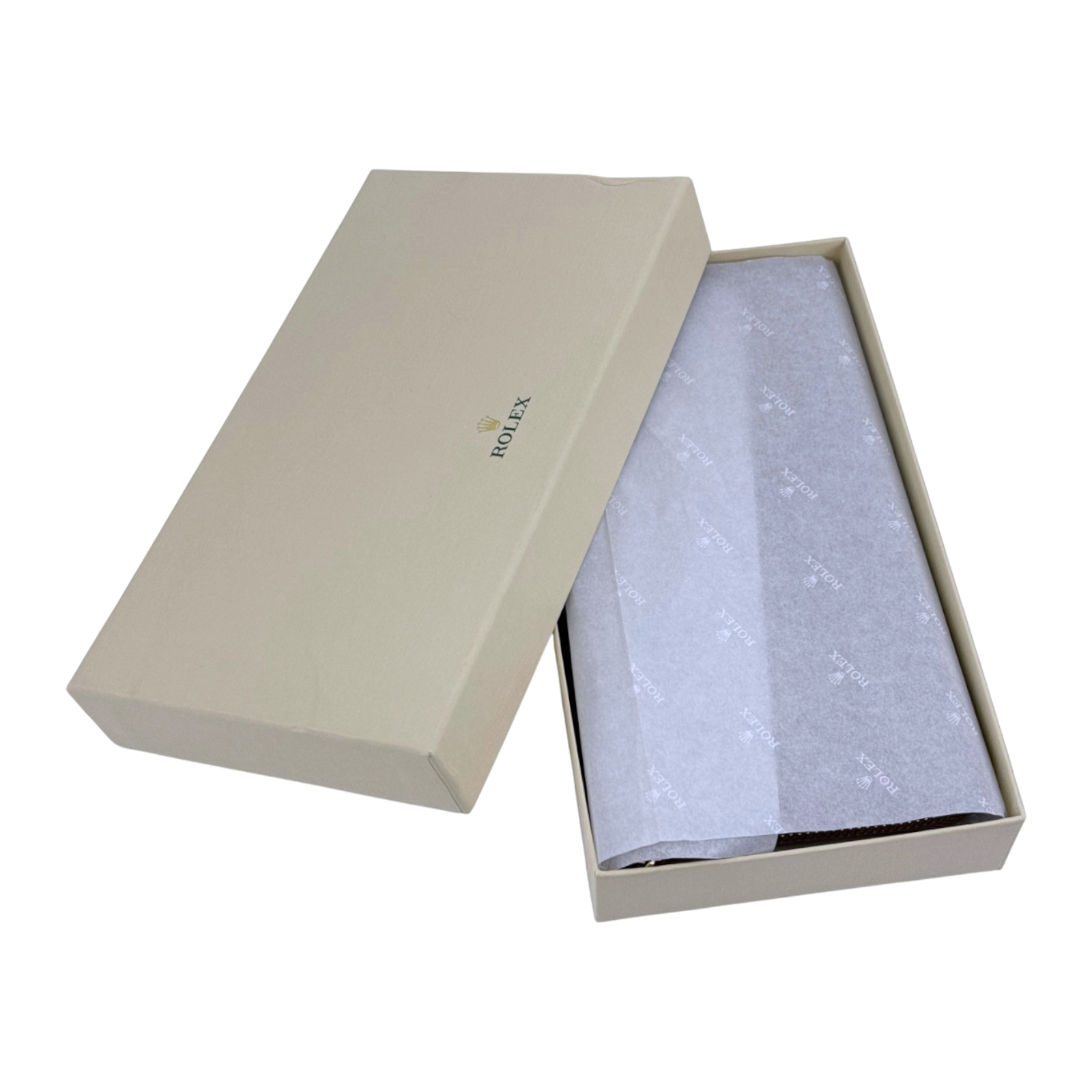 Rolex Portemonnaie Brieftasche Geldbeutel Leder Grau wallet leather gray