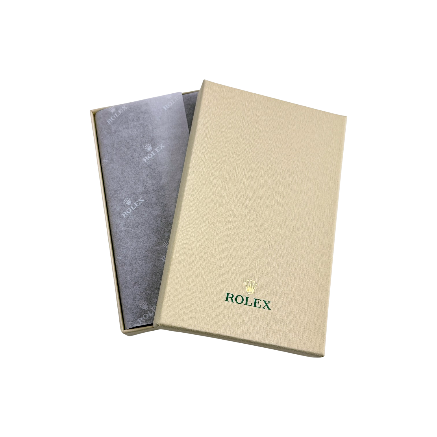 Rolex Portemonnaie Kartenetui Kartenhalter Etui Beige wallet card holder