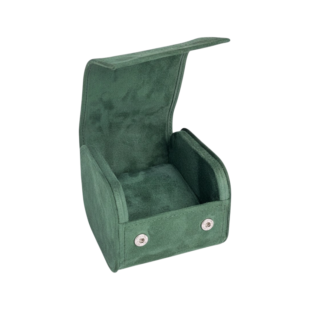 Panerai Uhrenetui Etui Reiseetui Reisebox Box Grün service travel case pouch