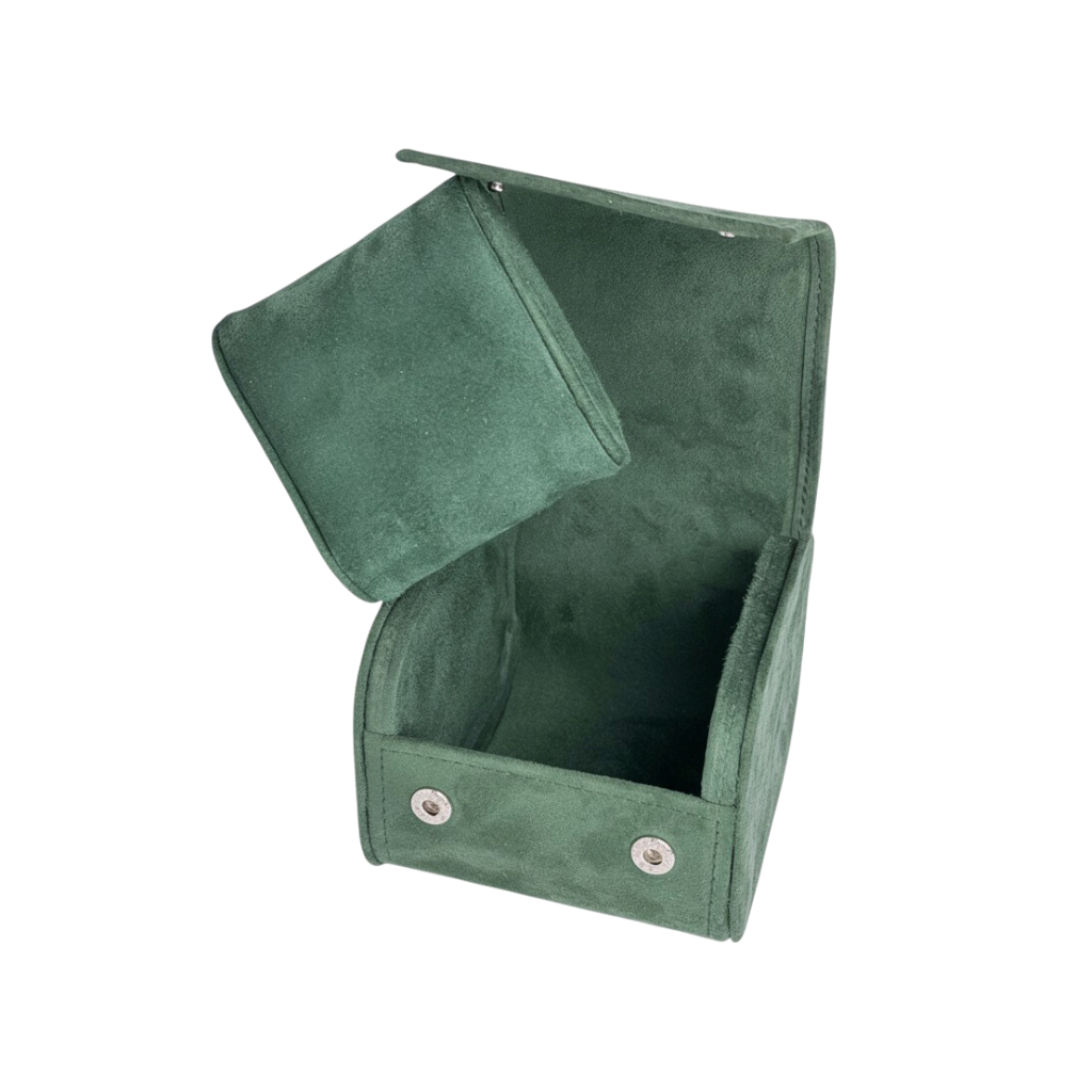 Panerai Uhrenetui Etui Reiseetui Reisebox Box Grün service travel case pouch