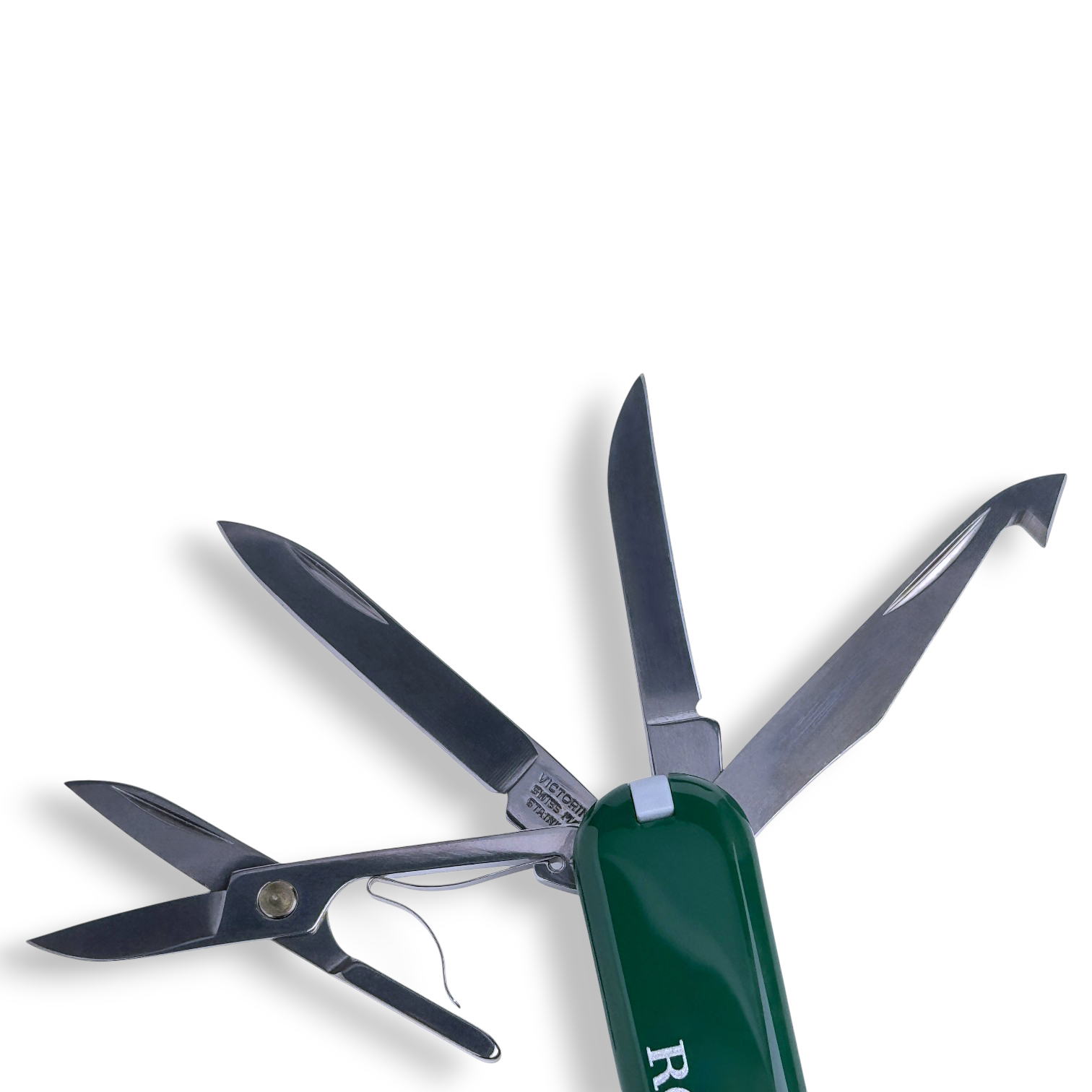 Rolex Taschenmesser Messer Grün Edelstahl pocket knife green
