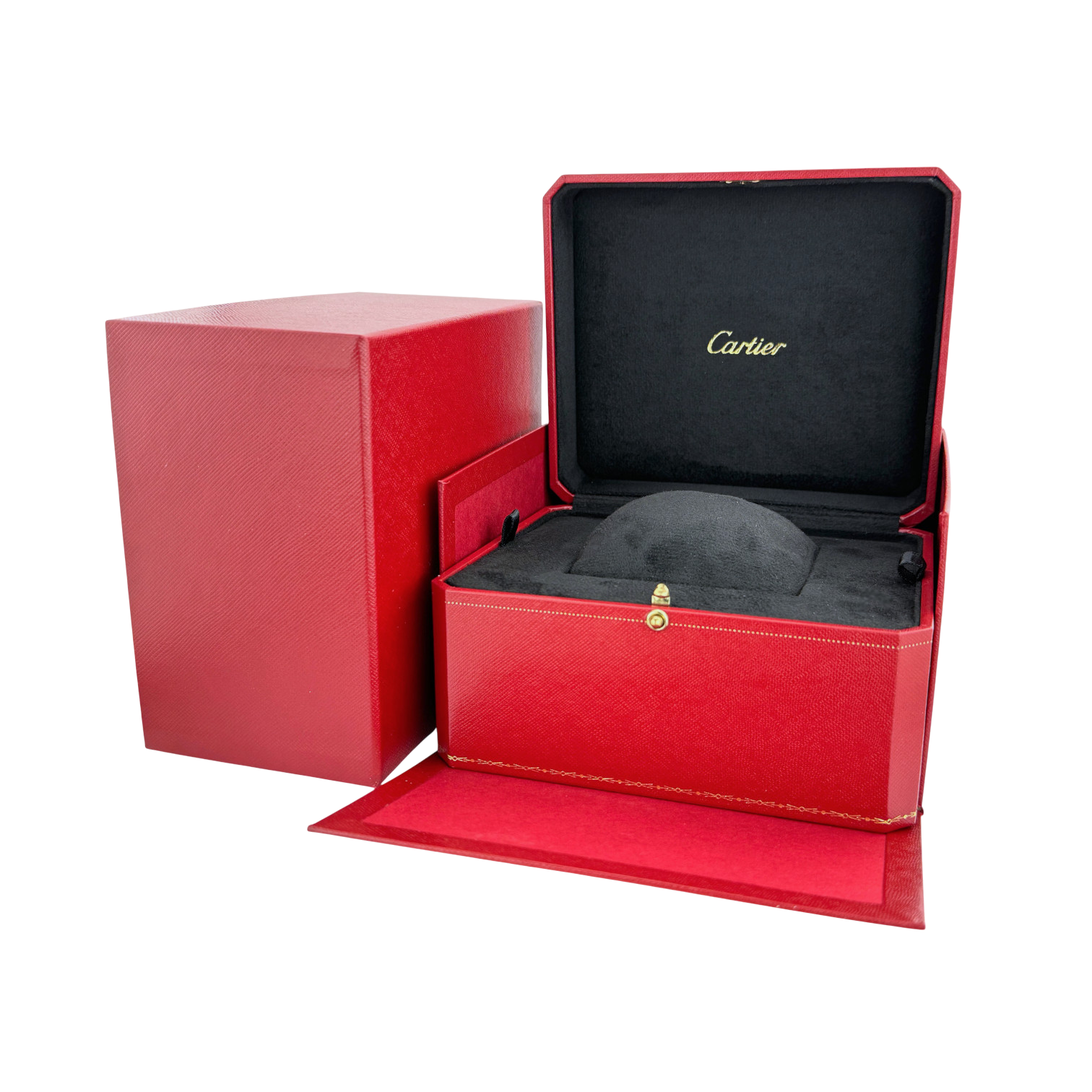 Cartier Uhrenbox Box Umkarton Rot watch box red Ref. CRCO000497.