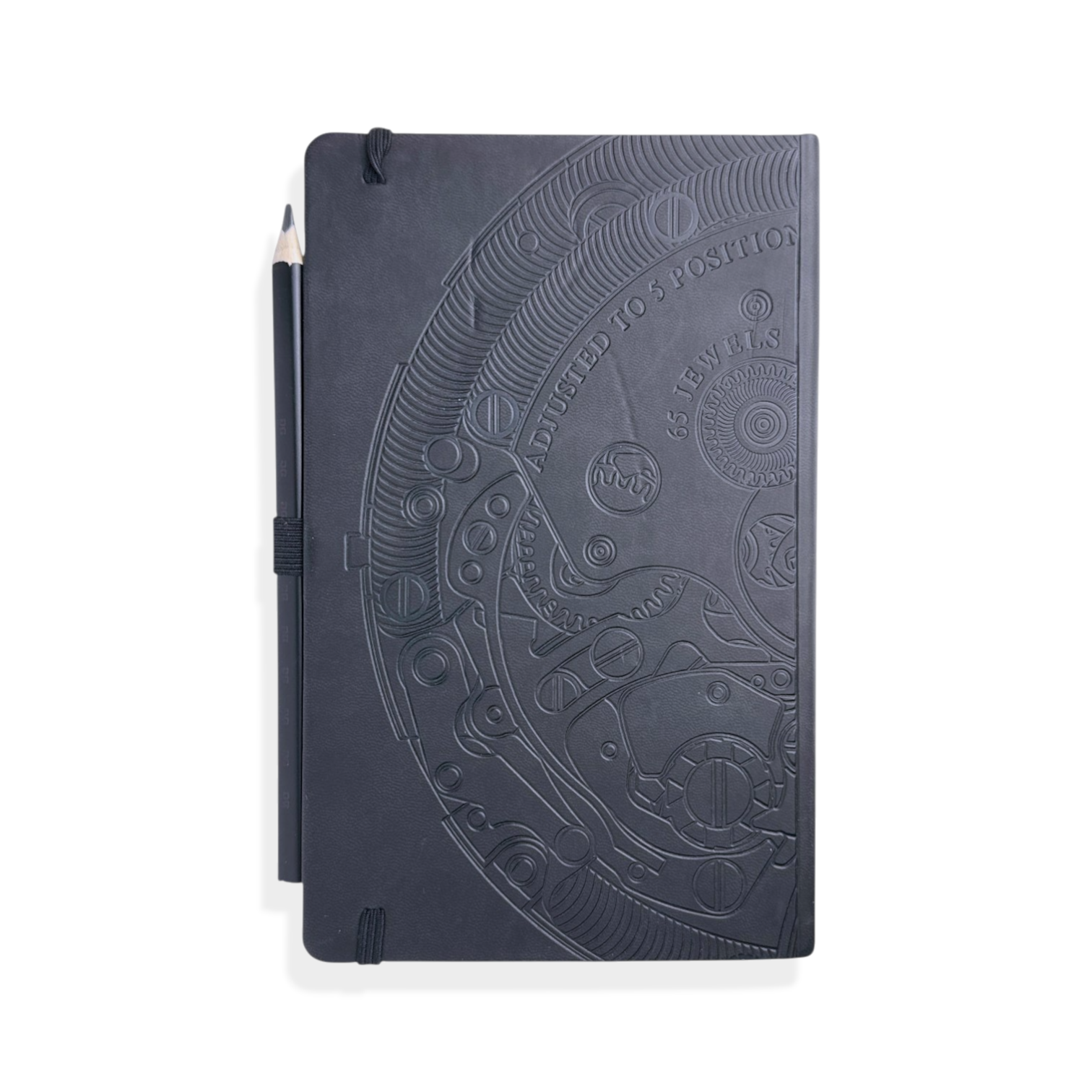 Glashütte Original Skizzenbuch Notizbuch Journal Schwarz mit Bleistift