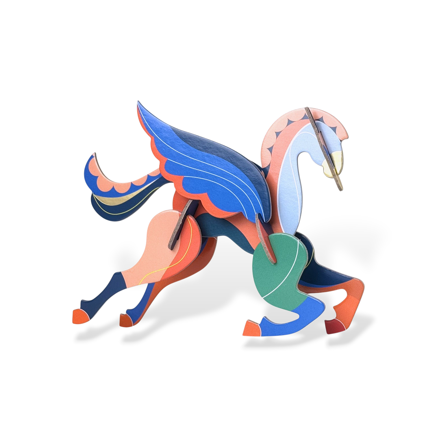 Hermes Paris Le Pégase Cheval Ailé geflügelter Pegasus Papppferd zum Aufhängen