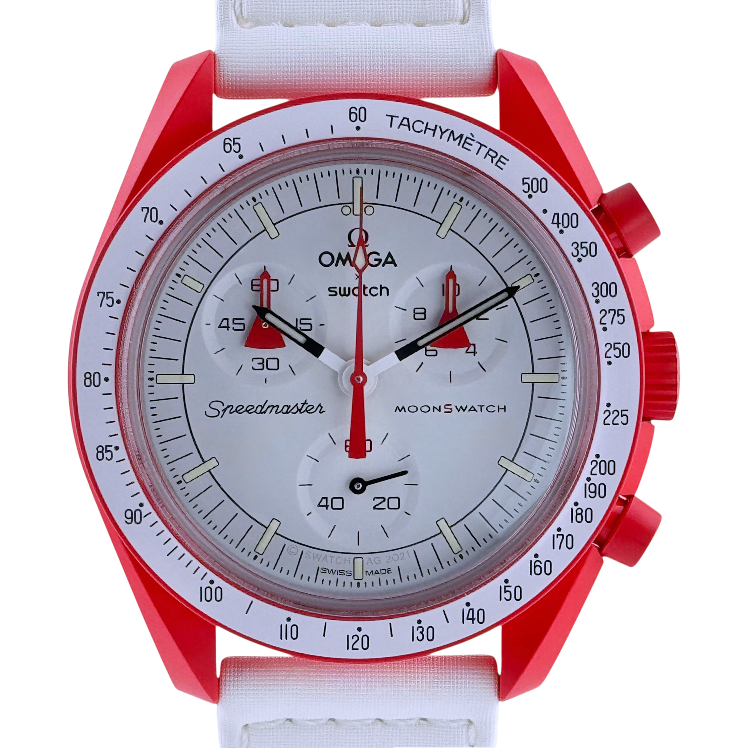 OMEGA X Swatch MoonSwatch Mission to Mars 42 mm Ref. SO33R100