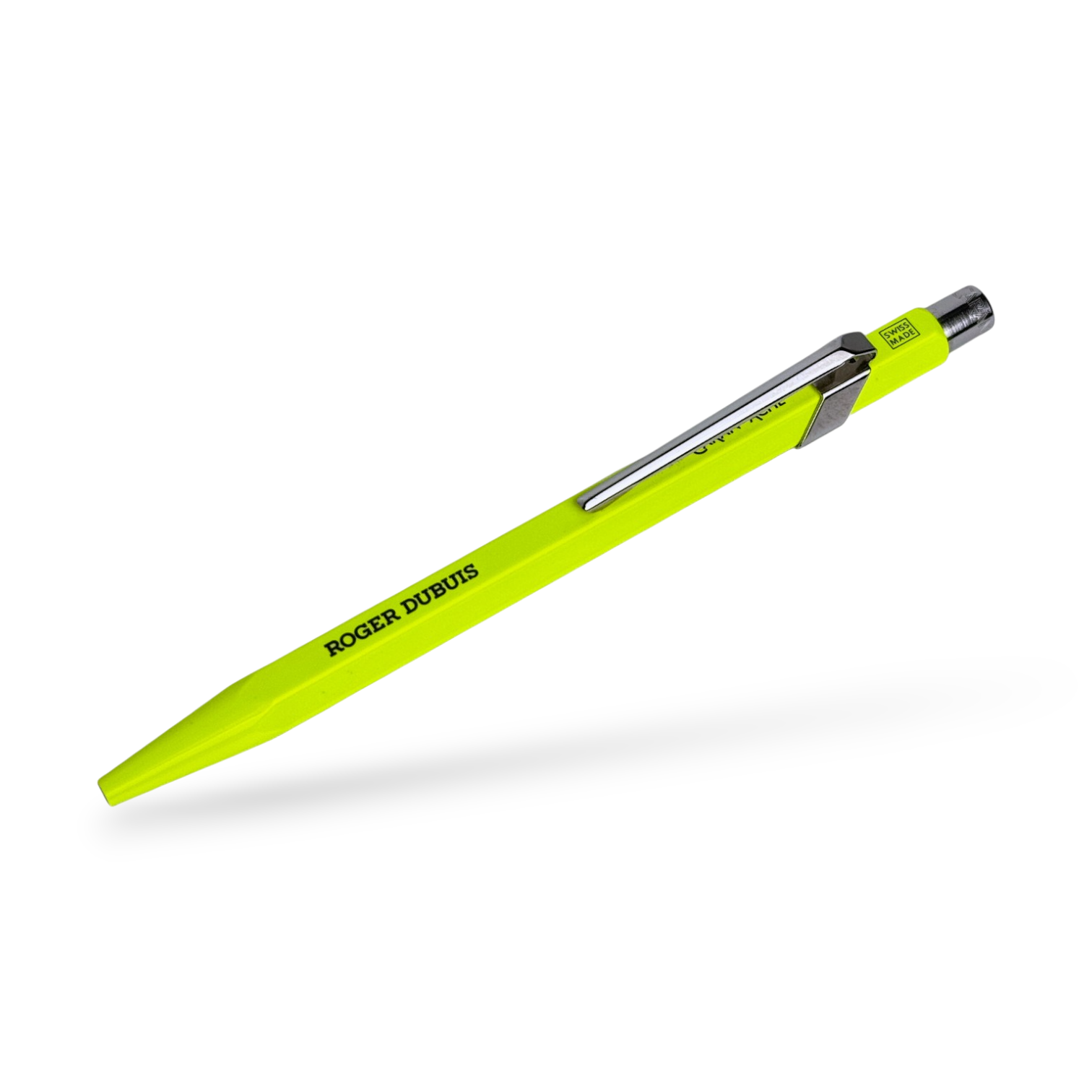 Roger Dubuis , Caran D'ache Kugelschreiber Kuli Stift Neongrün