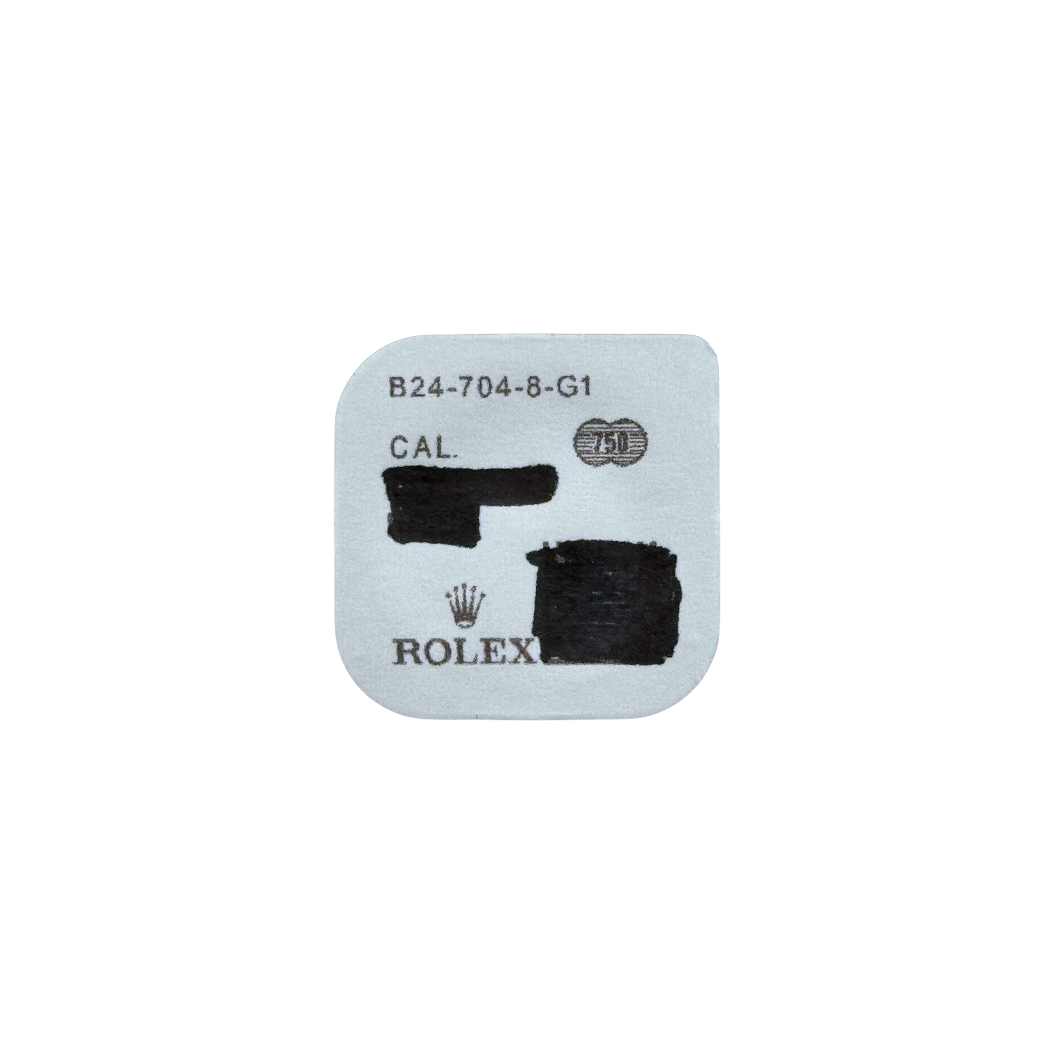 Rolex 18k Gelbgold Triplock Krone im Blister 7 mm Daytona B24-704-8-G1