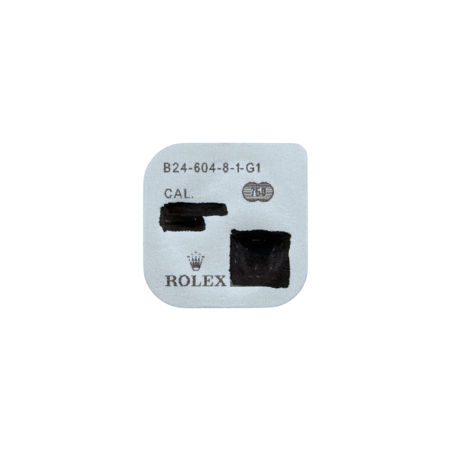 Rolex 18k Gelbgold Twinlock Krone Blister 6 mm Datejust, Day-Date B24-604-8-1-G1