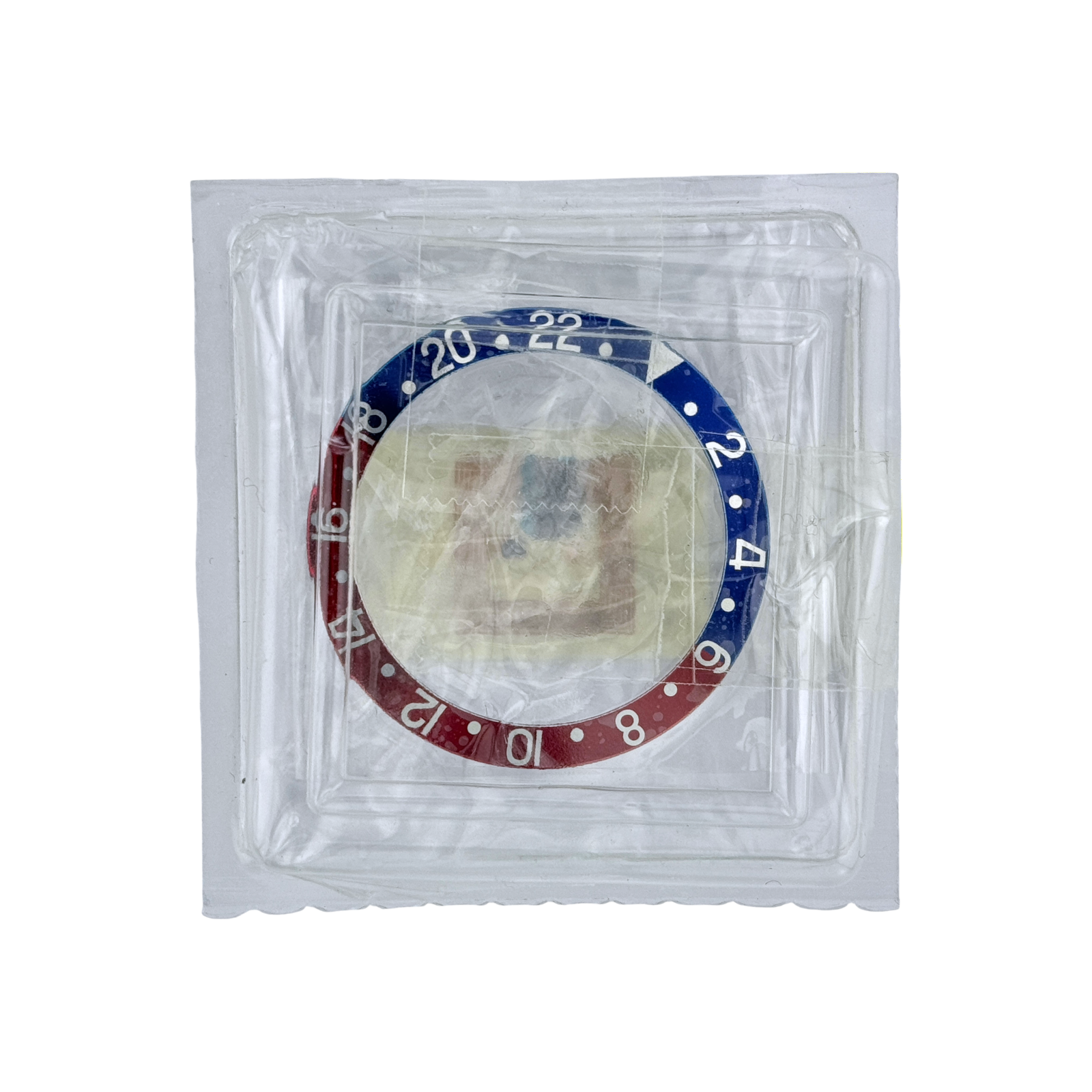 Rolex GMT-Master 'Pepsi' Inlay Insert Bezel Lünette Ref. 1675, 16750 im Blister