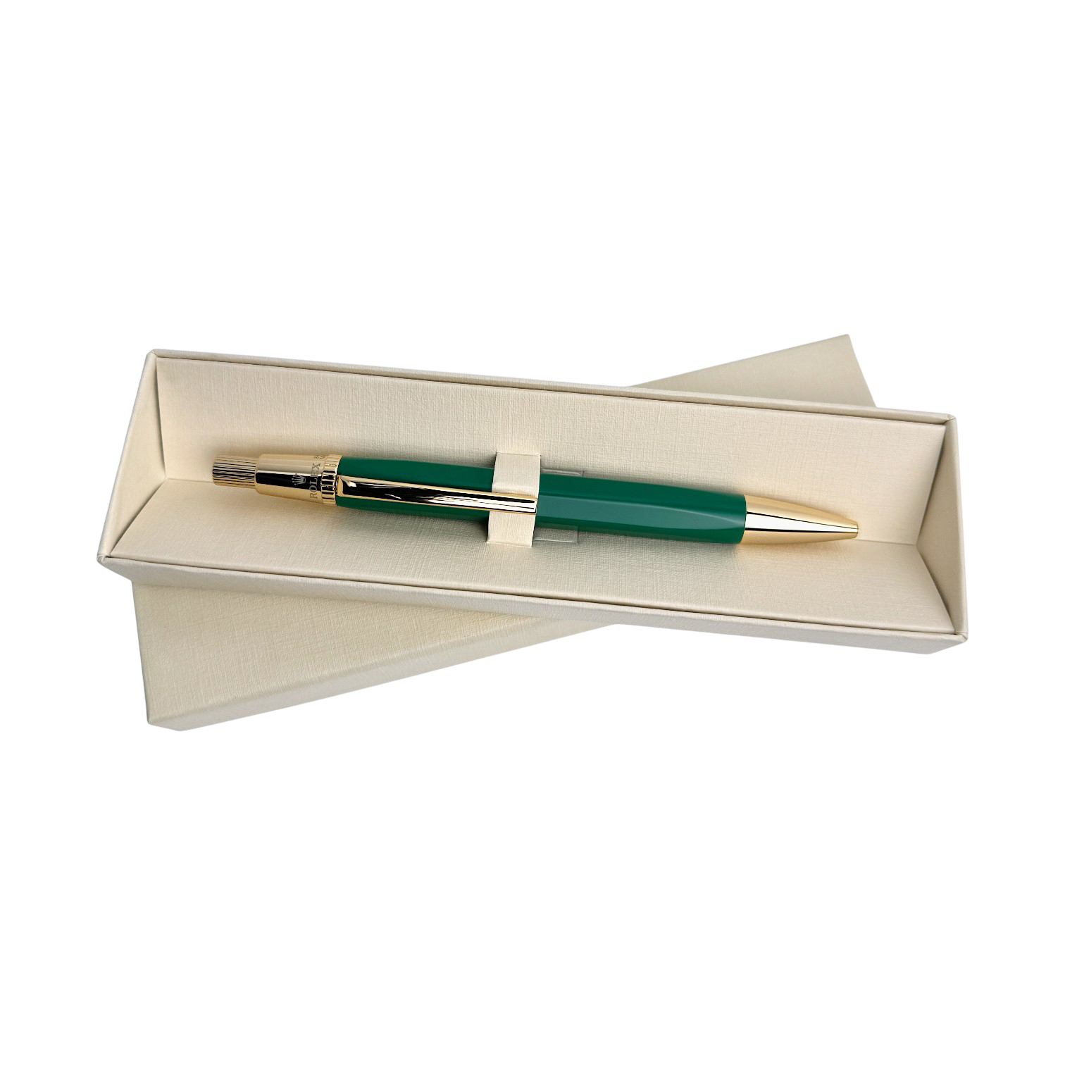 Rolex Kugelschreiber Kuli Stift Schreiber Grün Gold-Edition ballpoint pen green