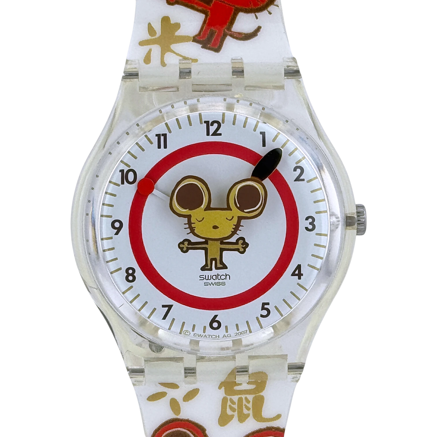 2008 Chinese New Year Swatch Year of the Rat limitierte Armbanduhr