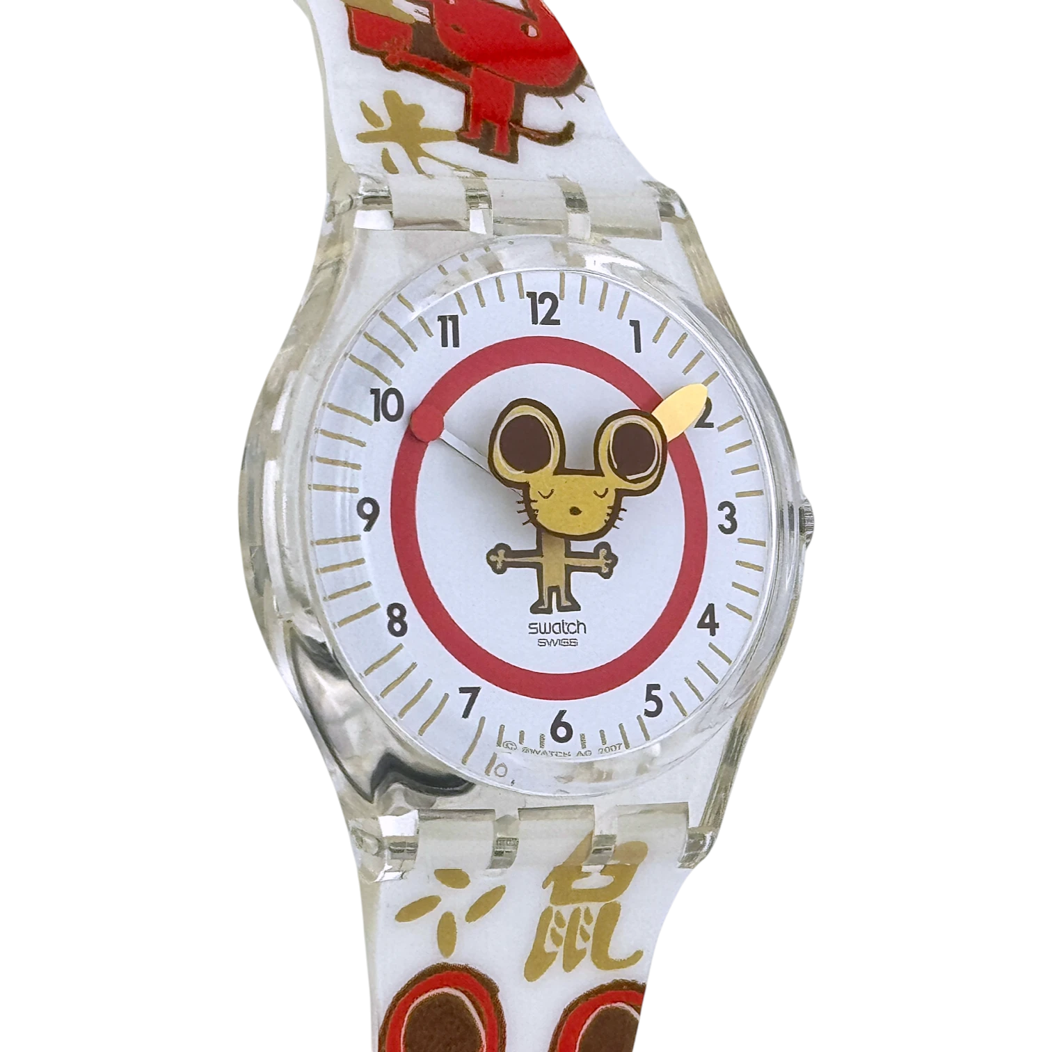 2008 Chinese New Year Swatch Year of the Rat limitierte Armbanduhr