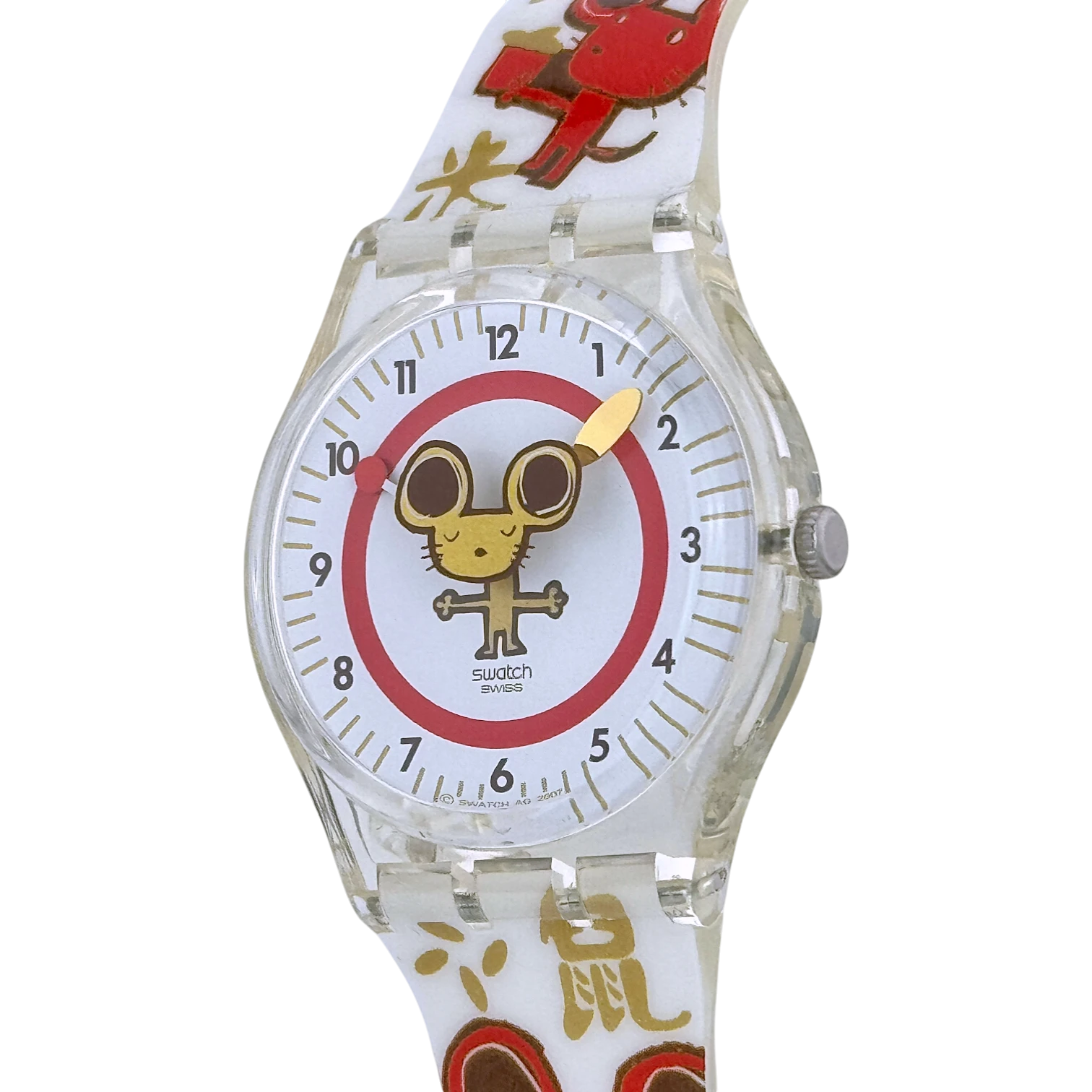 2008 Chinese New Year Swatch Year of the Rat limitierte Armbanduhr