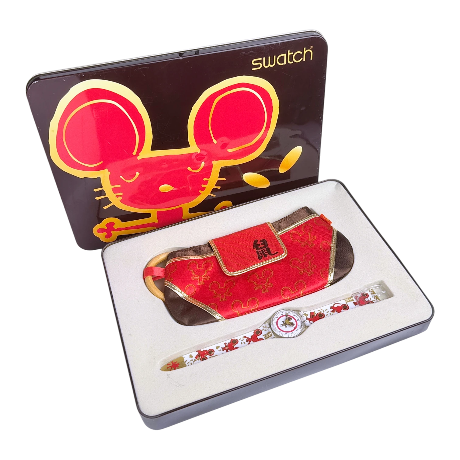 2008 Chinese New Year Swatch Year of the Rat limitierte Armbanduhr