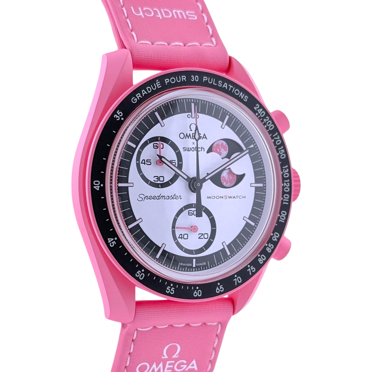 OMEGA X Swatch MoonSwatch Mission to the Pink Moonphase Ref. SO33P700