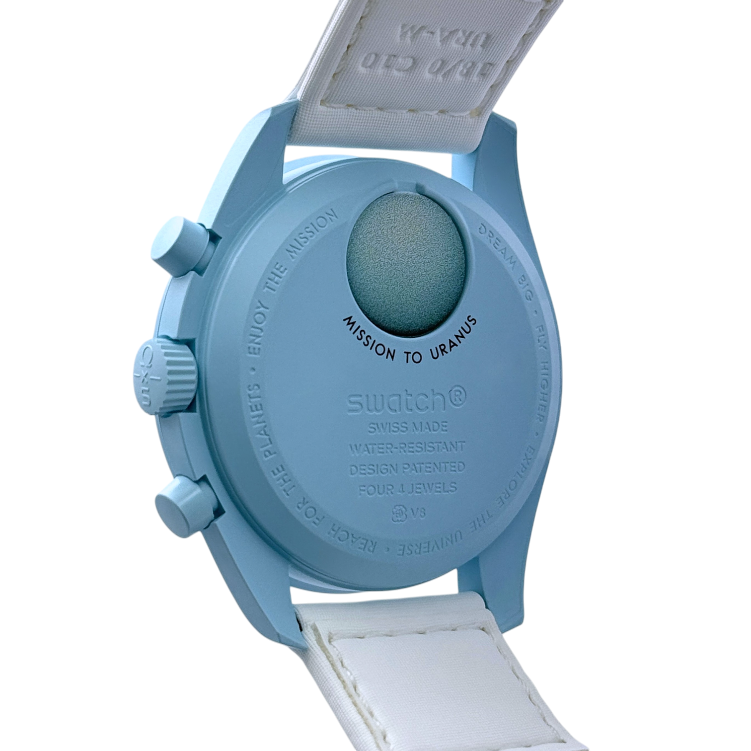 Swatch x Omega MoonSwatch mission to Uranus Armbanduhr 42 mm Ref. SO33L100