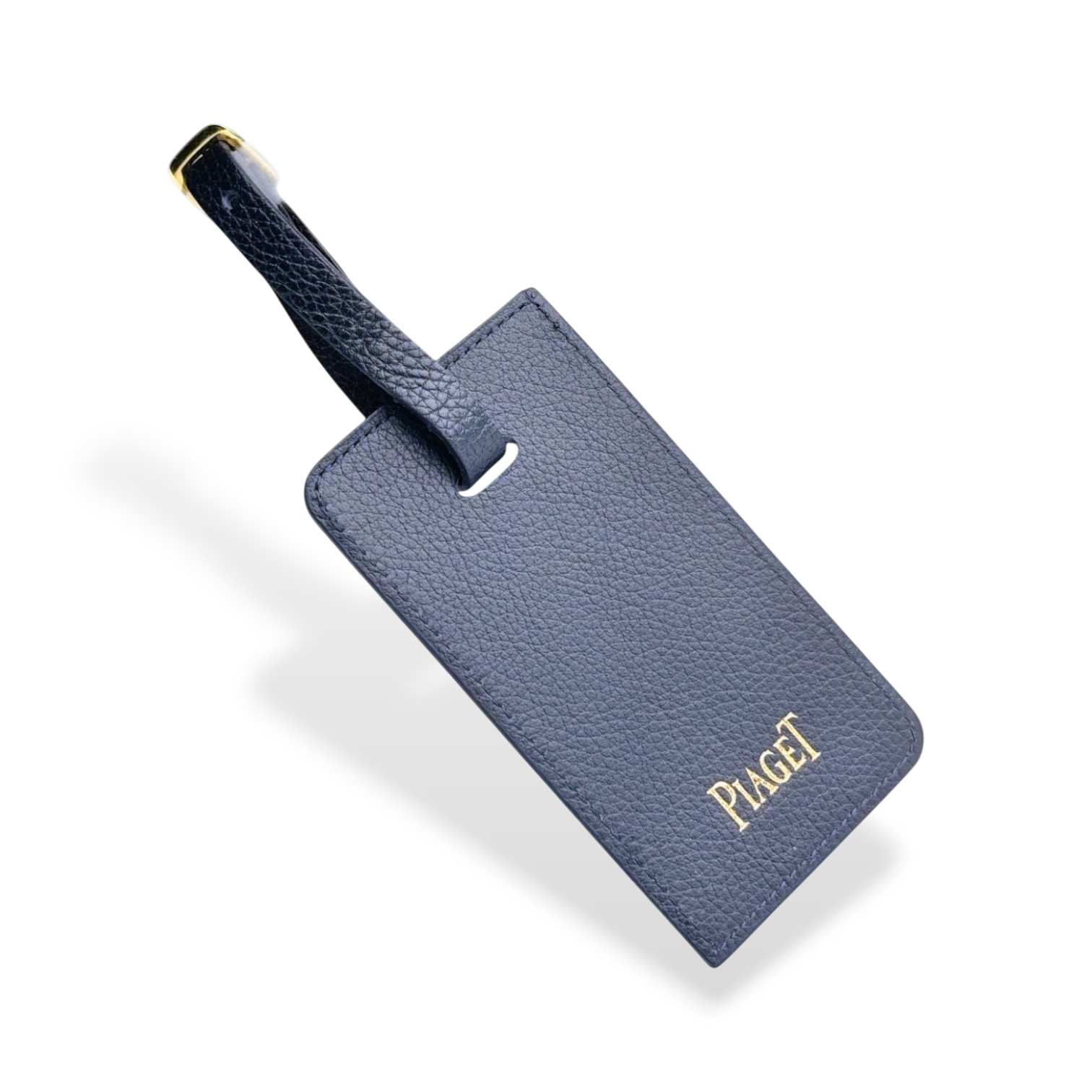 Piaget Kofferanhänger Adressanhänger Namensschild für Koffer Blau