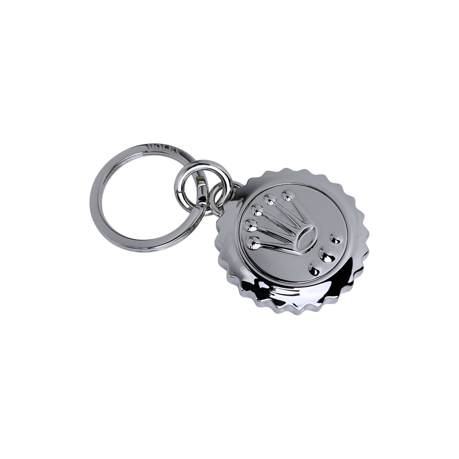 Rolex Schlüsselanhänger Edelstahl Anhänger in Silber