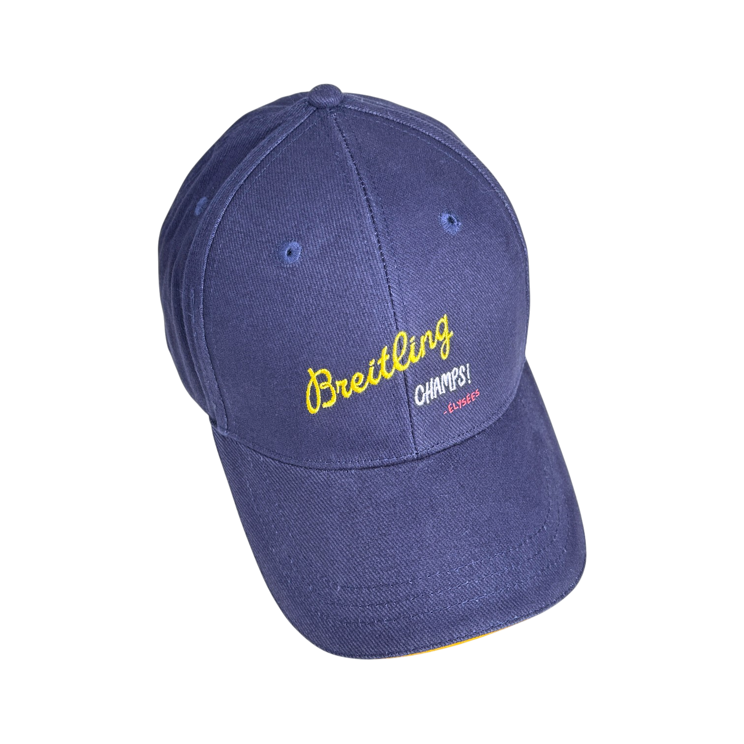 Breitling Cap "Champs" Mütze Kappe Blau 100 % Baumwolle