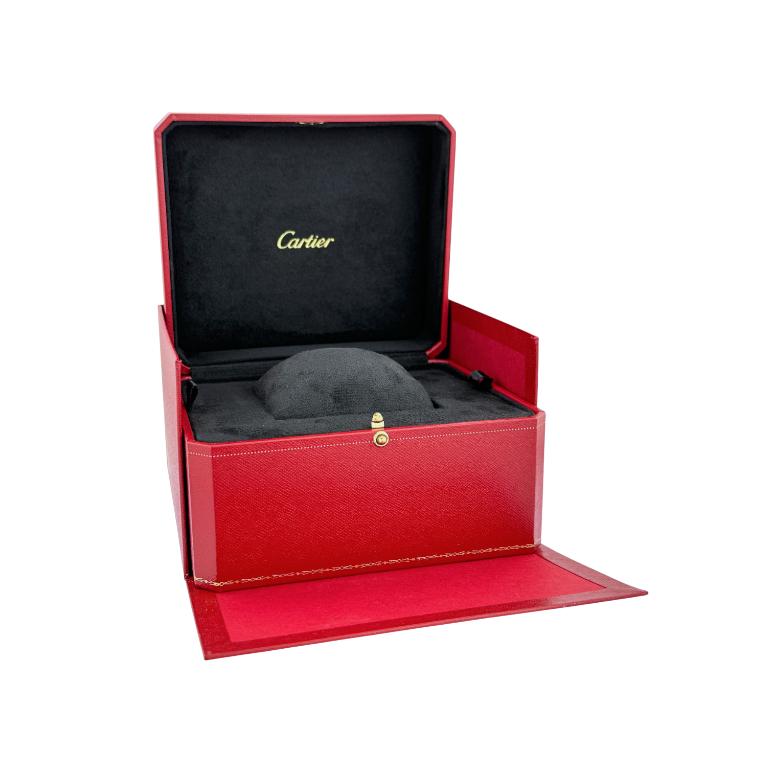 Cartier Uhrenbox Box Umkarton Rot watch box red Ref. CRCO000497.