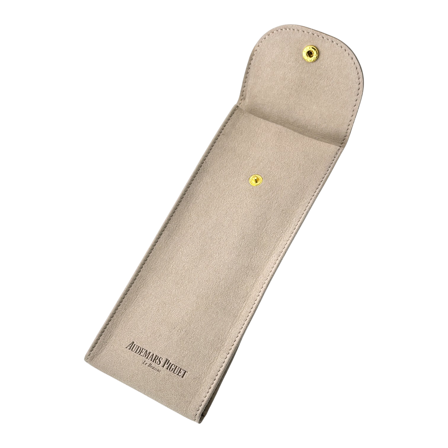Audemars Piguet AP Uhrenetui Reiseetui Etui Beige service travel case pouch