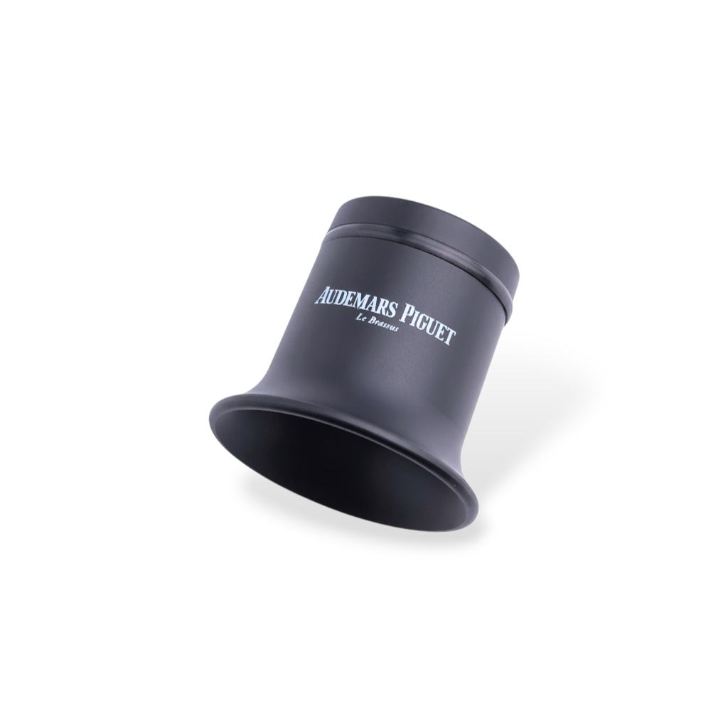 Audemars Piguet Juwelierlupe Uhrmacherlupe Lupe Schwarz mit Staubbeutel