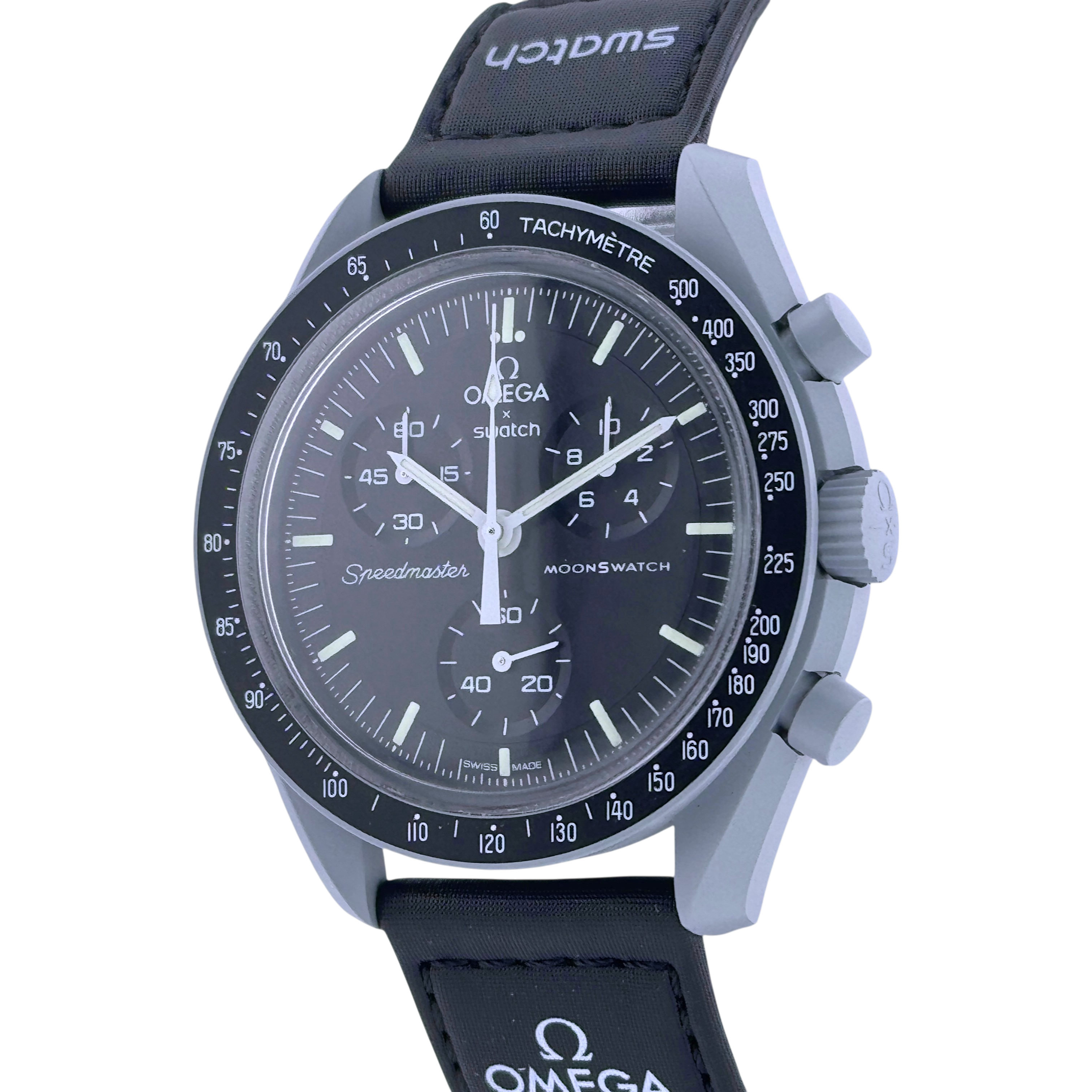 OMEGA X Swatch MoonSwatch Mission to the Moon Armbanduhr 42 mm SO33M100