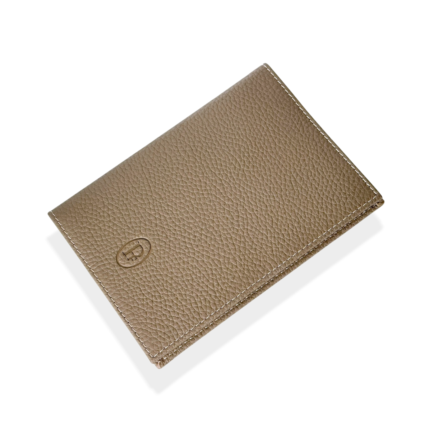 Parmigiani Fleurier Leder Portemonnaie Reisepasshülle Beige