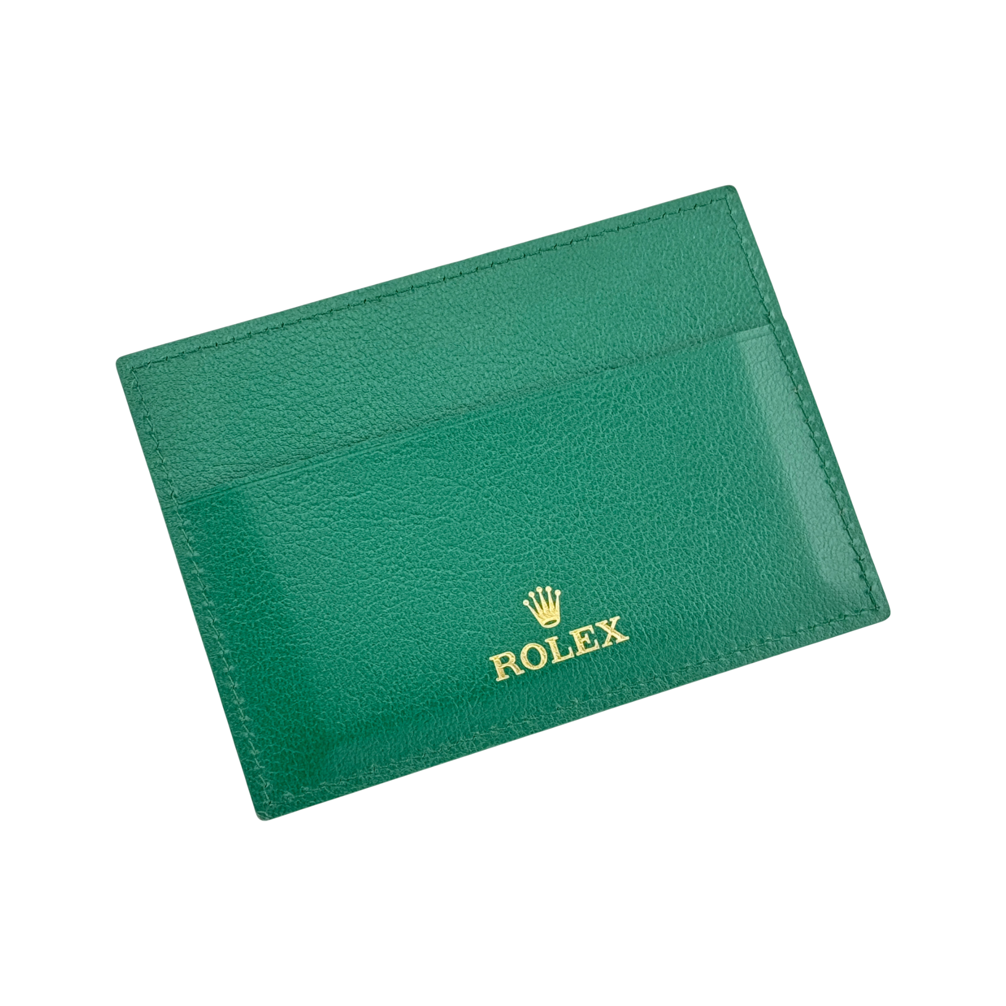 Rolex Kartenetui Kartenhalter Grün Ref. 4428987.275