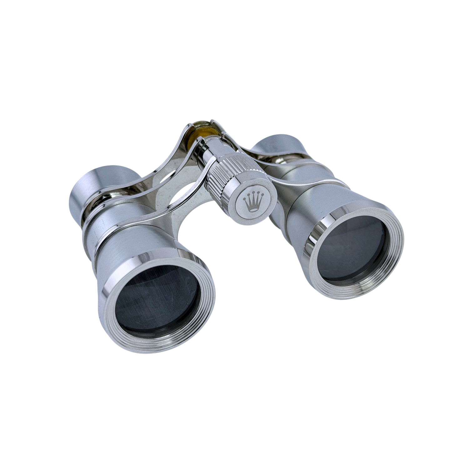 Rolex Opernglas Fernglas Theaterglas Silber Edelstahl