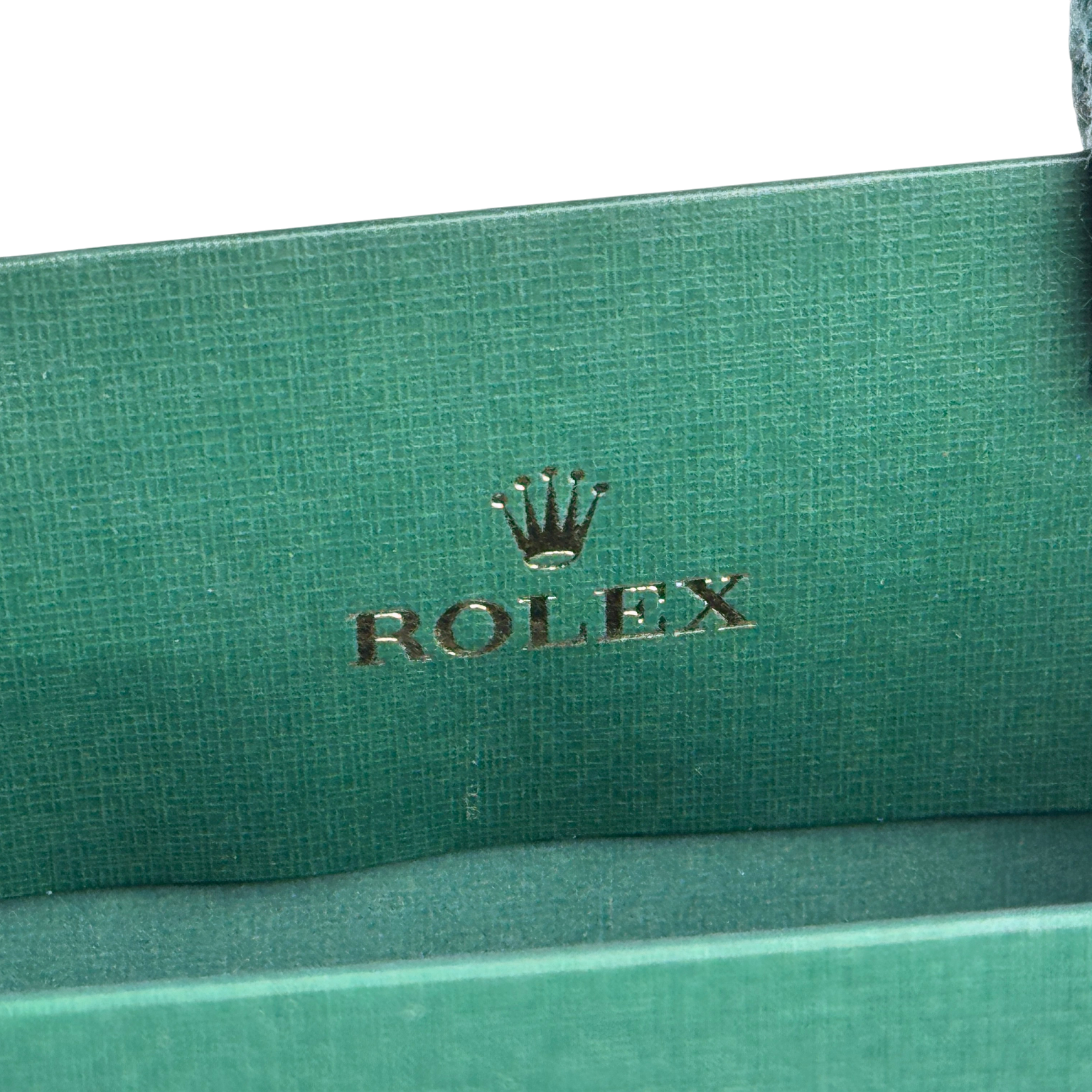 Rolex Papier Verkaufstasche Tasche Tüte Tragetasche Grün