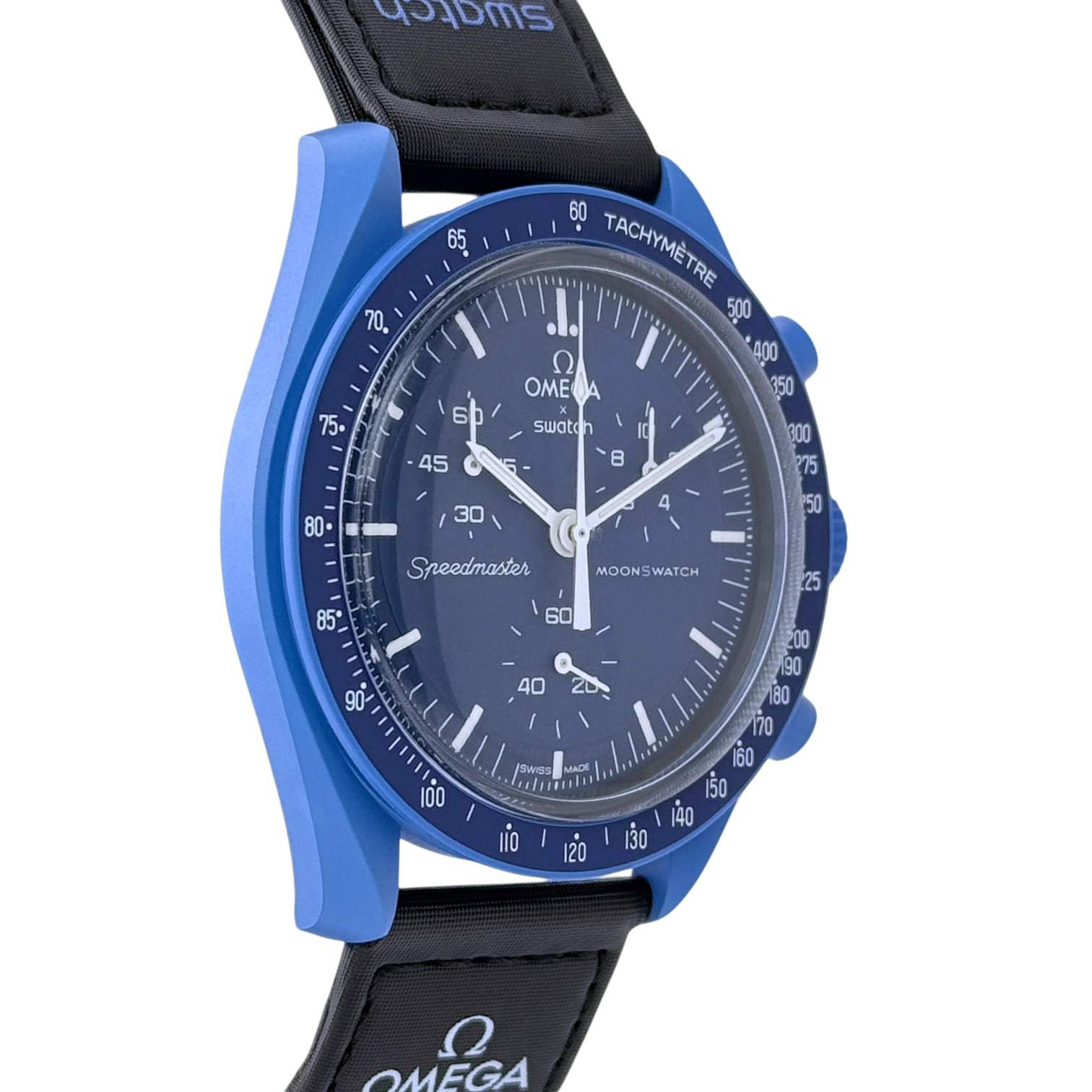 Swatch x Omega MoonSwatch mission to Neptune Armbanduhr 42 mm Ref. SO33N100