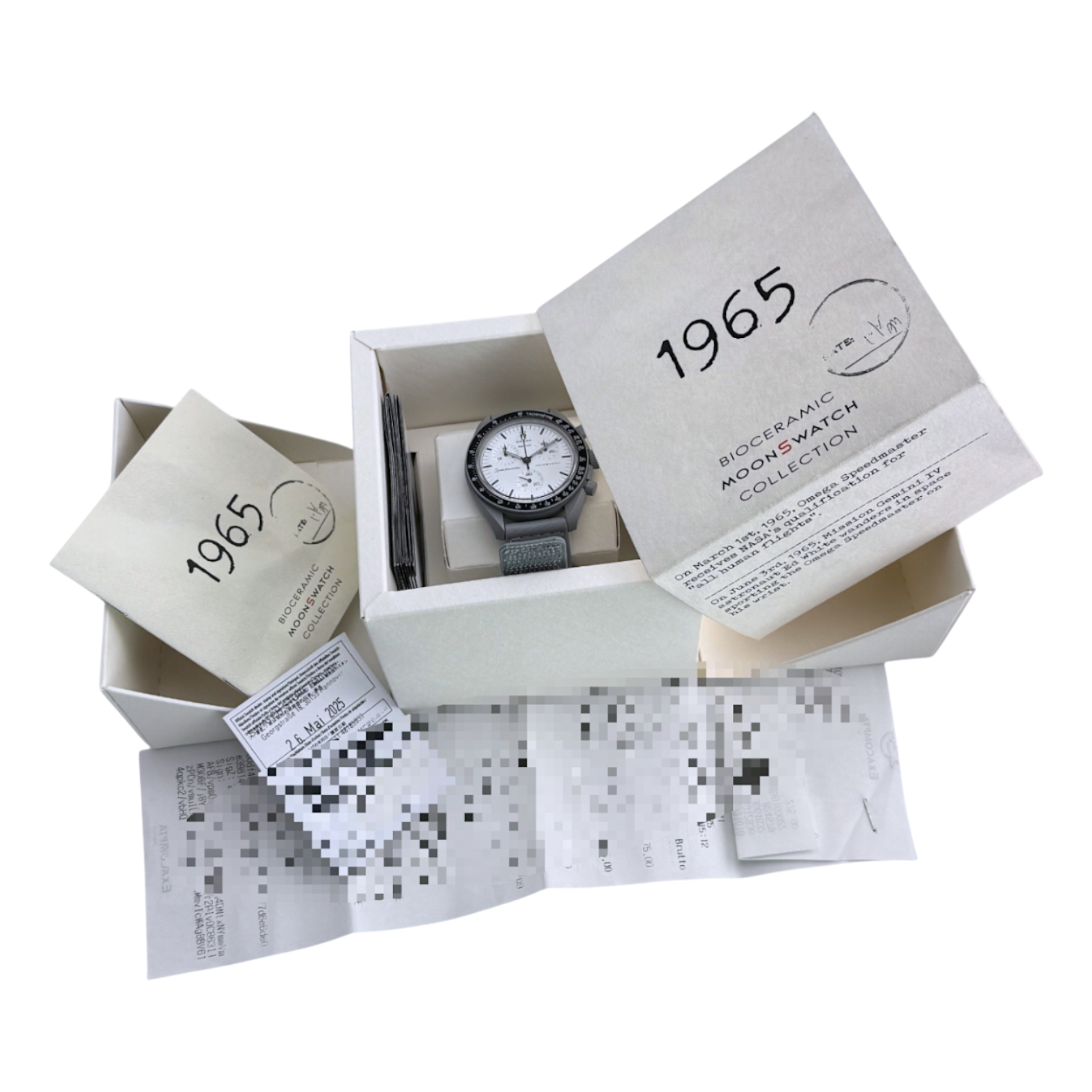 OMEGA X Swatch MoonSwatch Mission to the Moon 1965 Ref. SO33M106