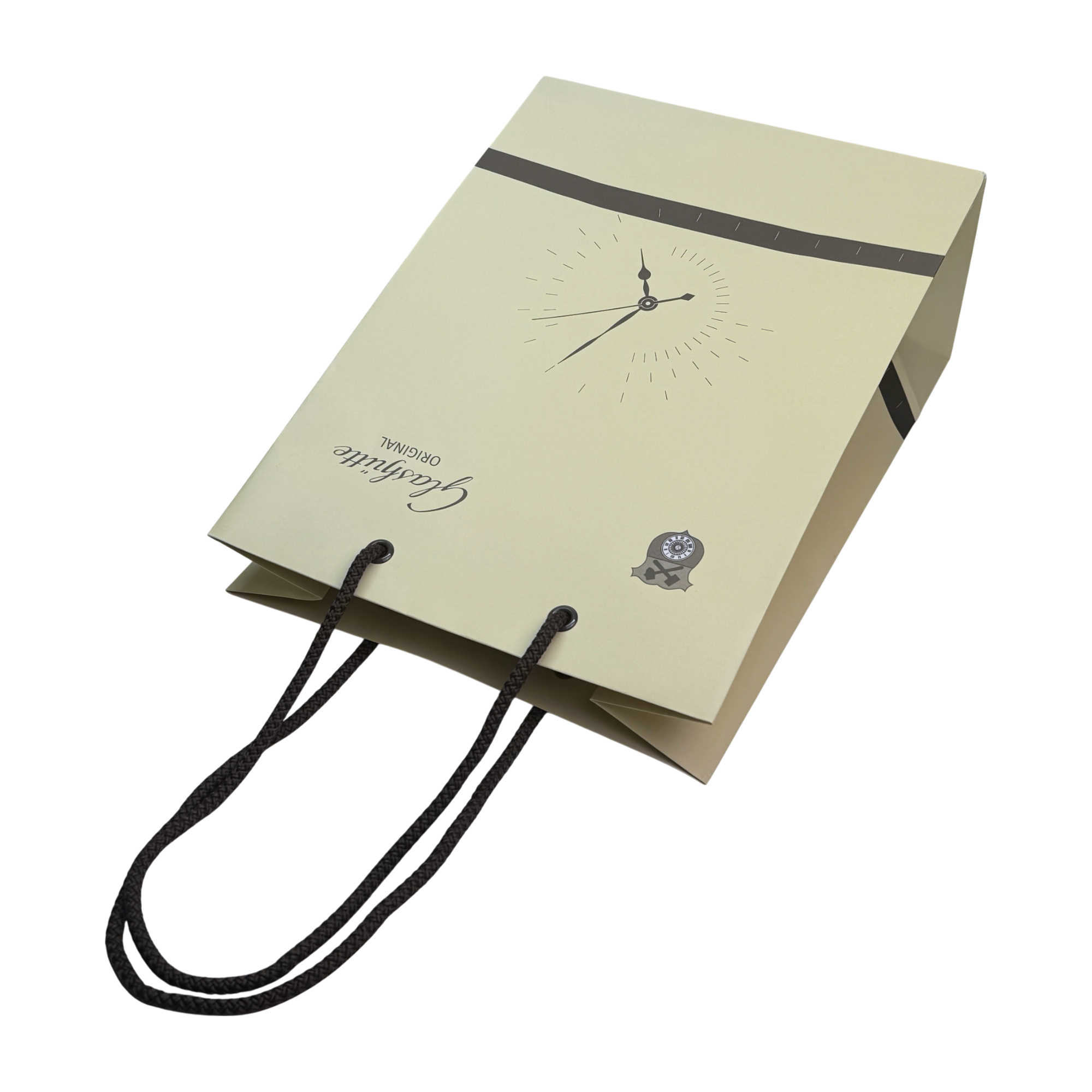 Glashütte Original Papier Tasche Tüte Verkaufstasche Tragetasche