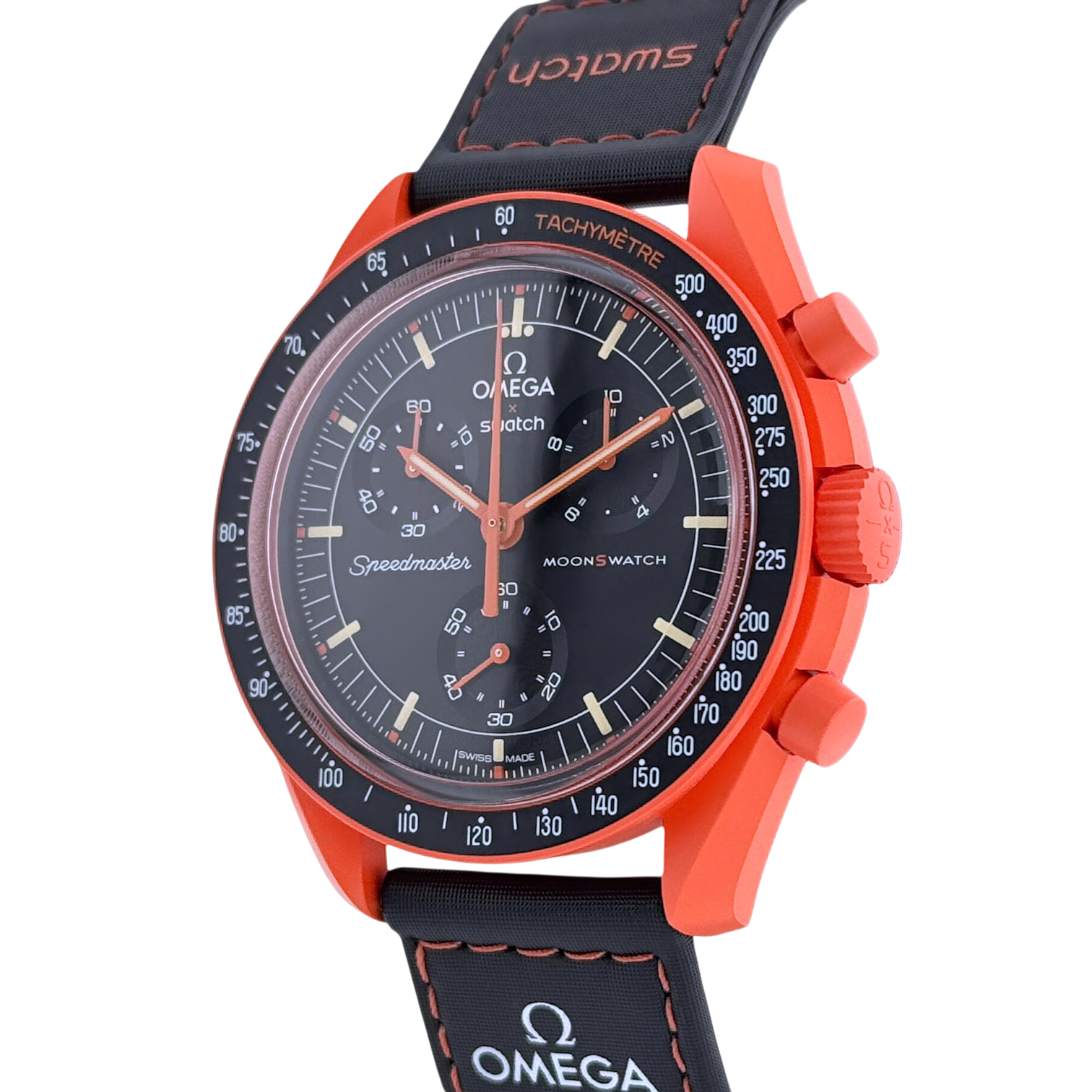 OMEGA X Swatch MoonSwatch Mission on Earth Lava SO33O100