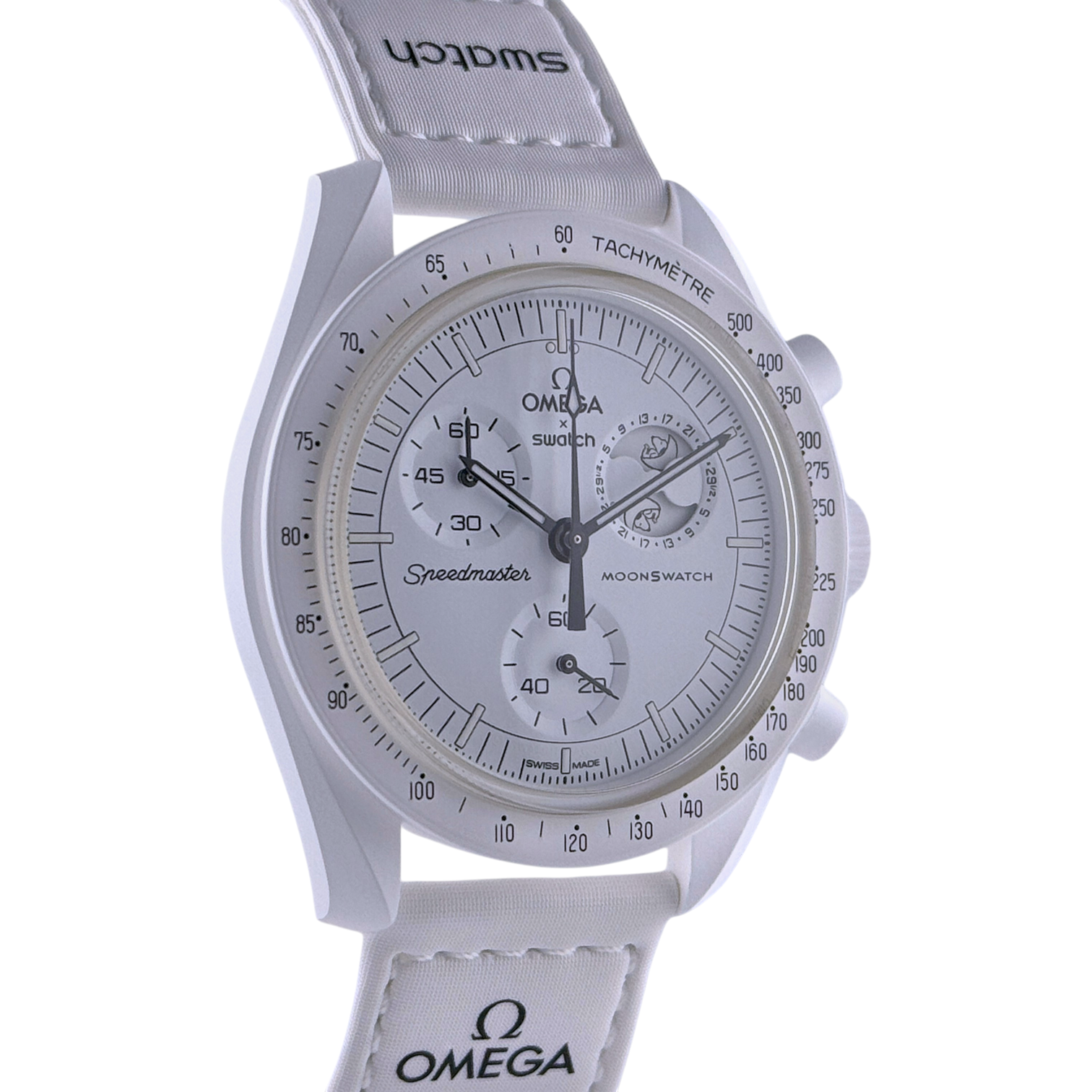 OMEGA X Swatch MoonSwatch Mission to the Moonphase Full Moon 'Snoopy' Ref. SO33W700