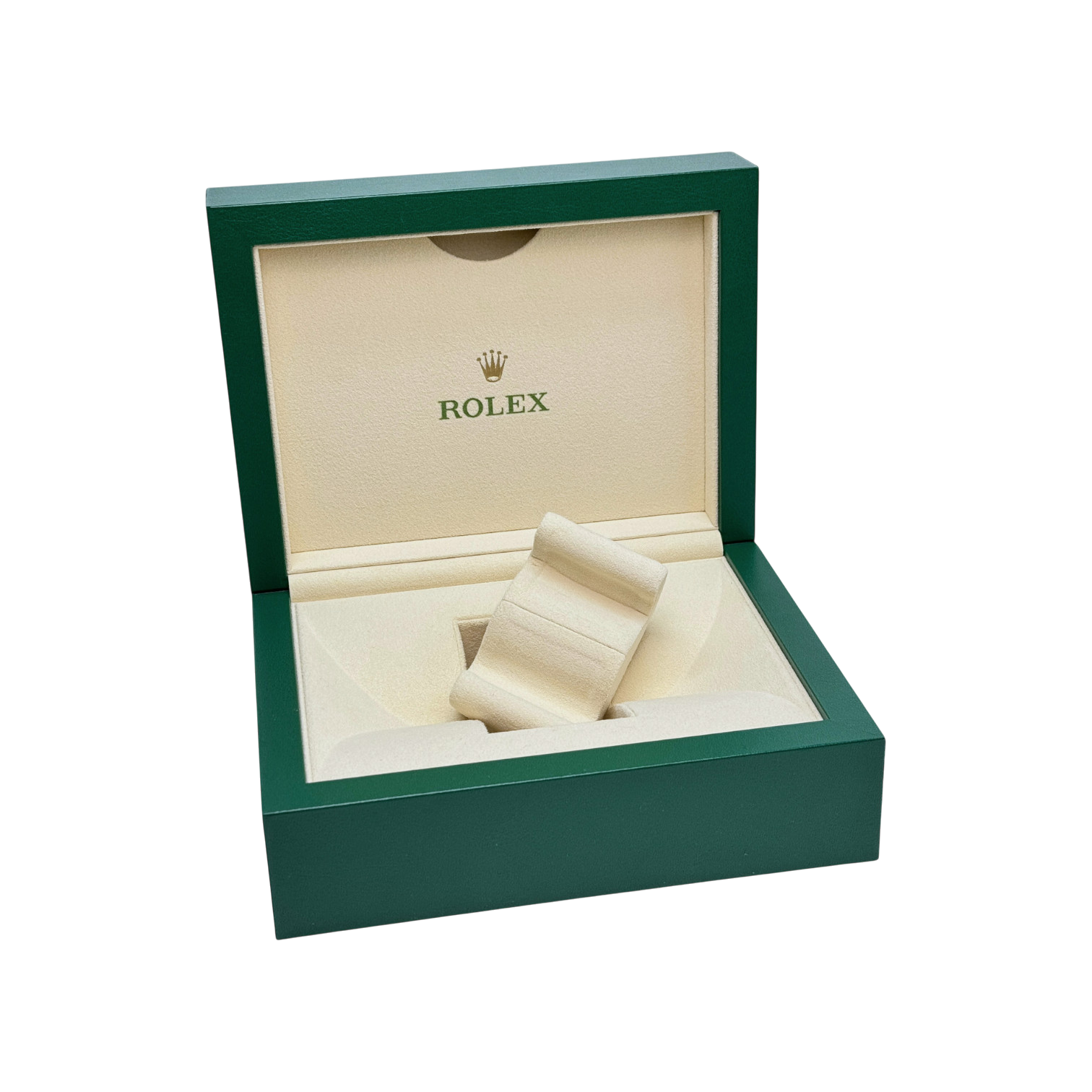 Rolex Oyster L Uhrenbox Box Umkarton Grün Beige watch box green Ref. 39141.02