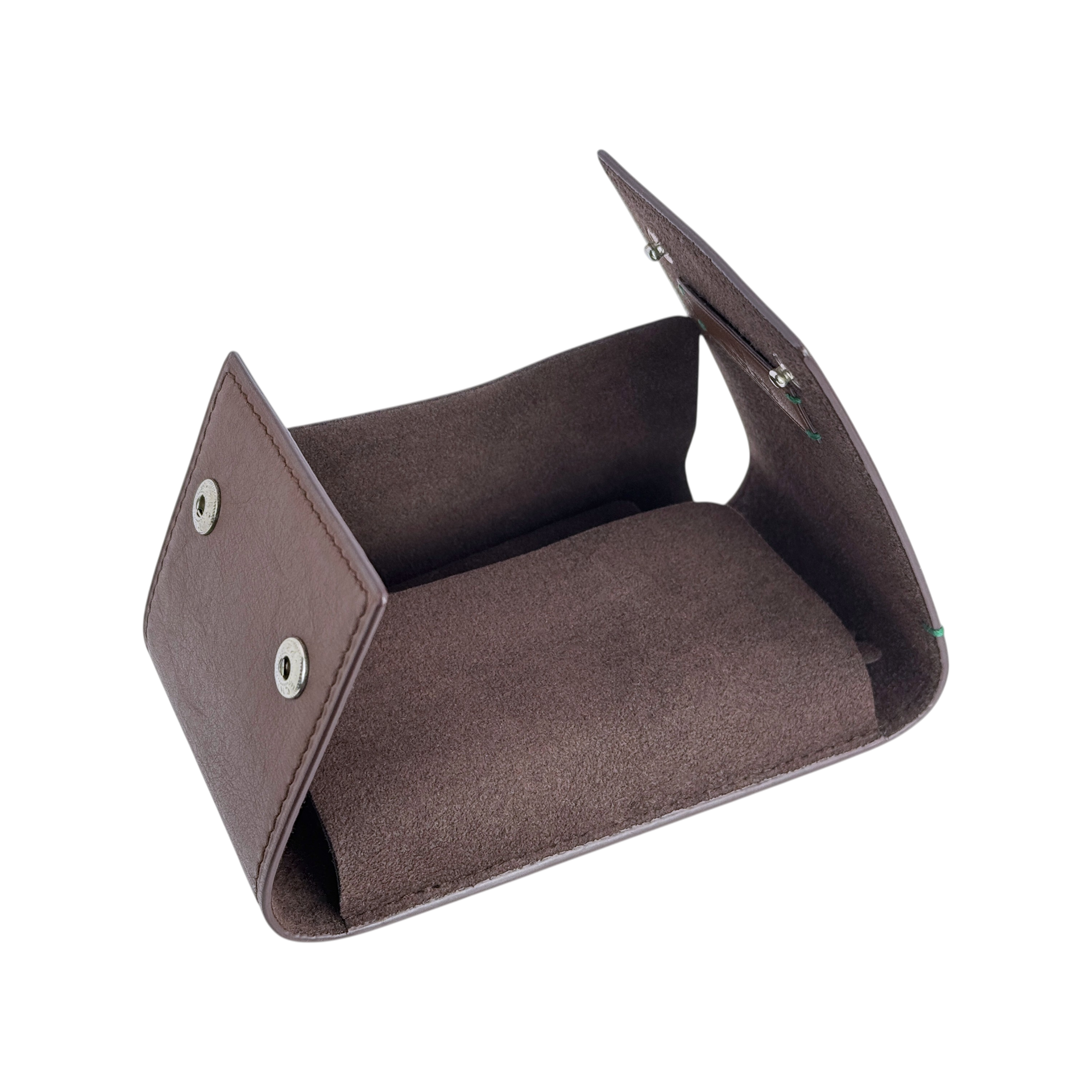 Rolex Uhrenetui Braun mit Umkarton Etui Reiseetui Reisebox