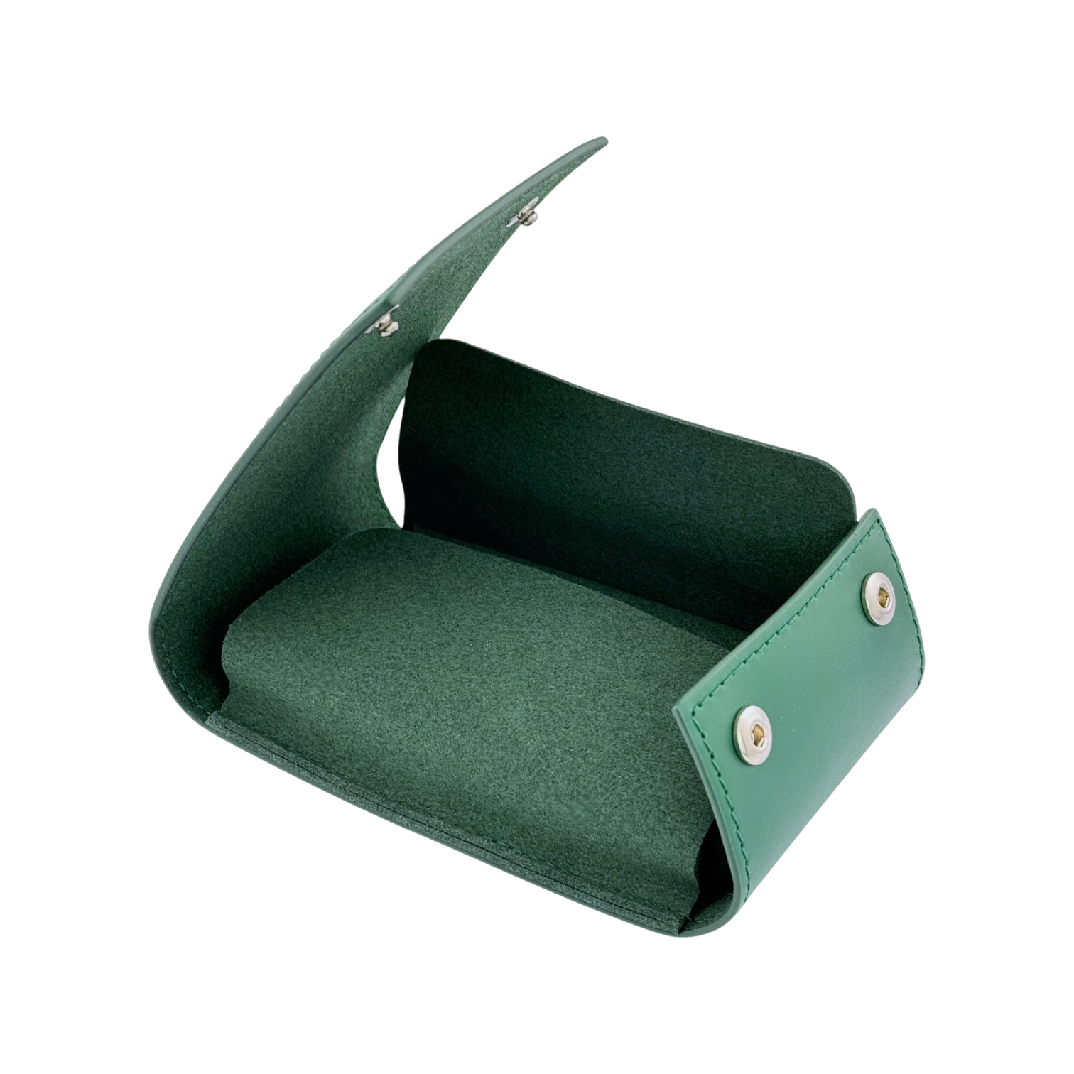 Rolex Uhrenetui Reiseetui Reisebox Serviceetui Etui mit Umkarton Grün