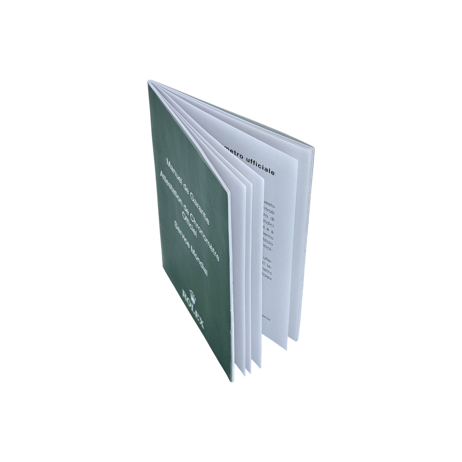 Rolex Kartenetui & Garantiehandbuch