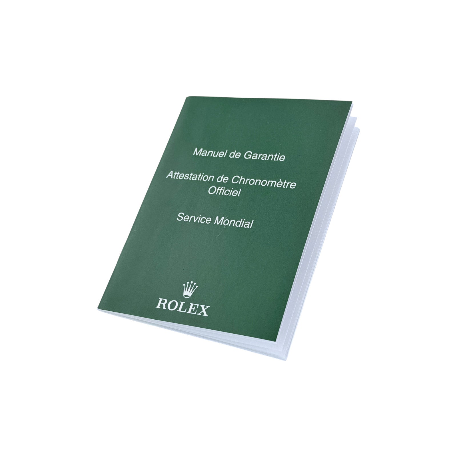 Rolex Kartenetui & Garantiehandbuch