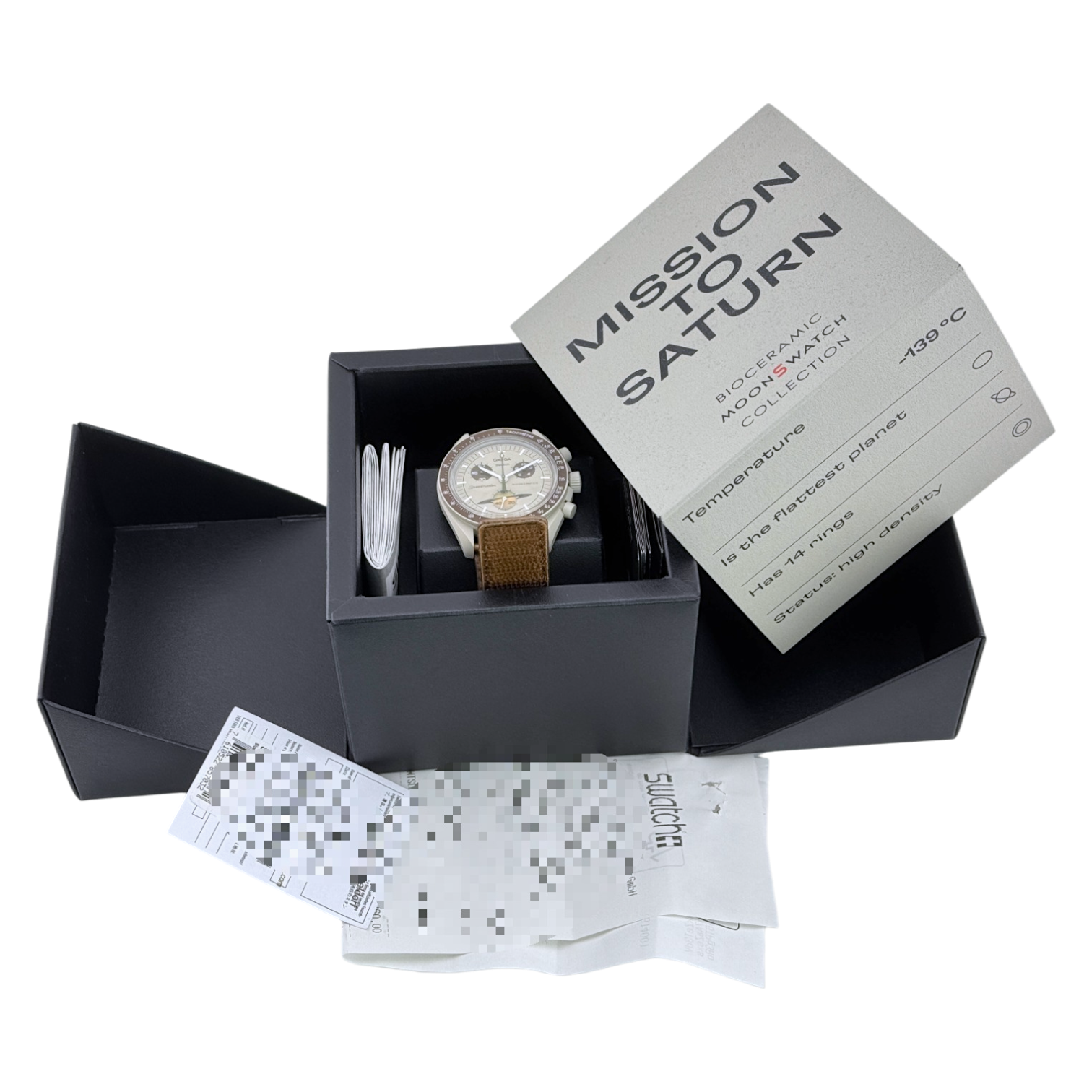 OMEGA X Swatch MoonSwatch Mission to Saturn Ref. SO33T100