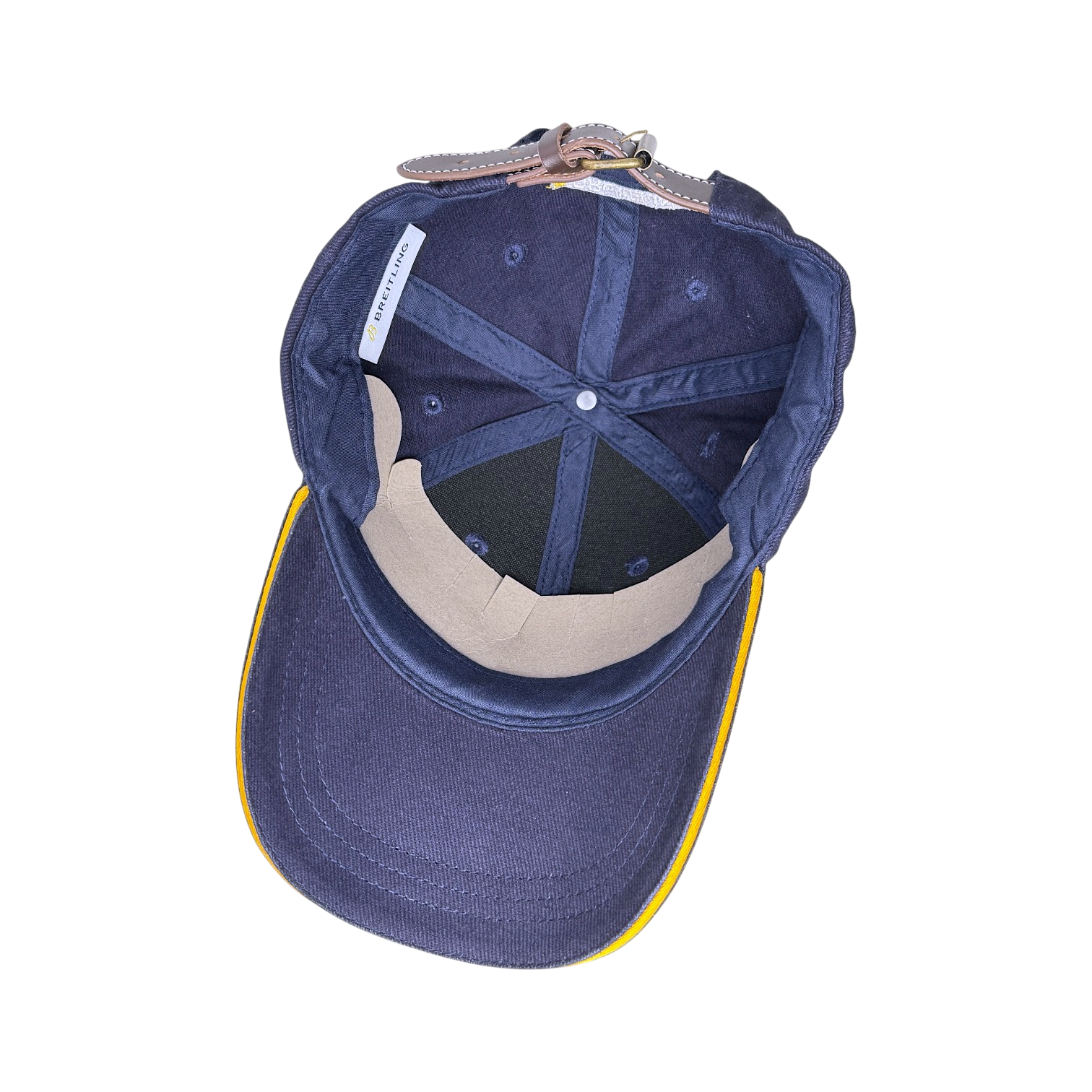 Breitling Cap "Champs" Mütze Kappe Blau 100 % Baumwolle