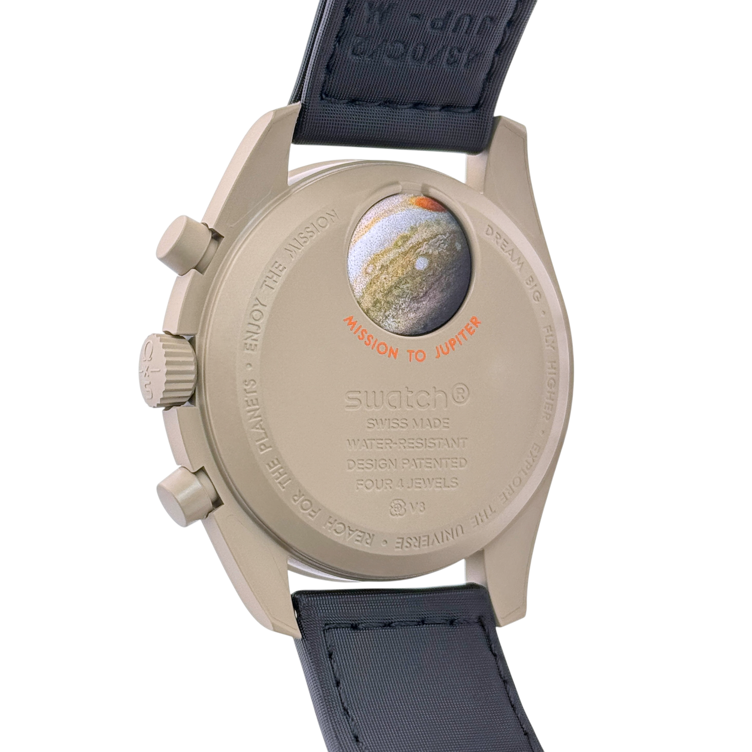 OMEGA X Swatch MoonSwatch Mission to Jupiter Armbanduhr 42 mm SO33C100