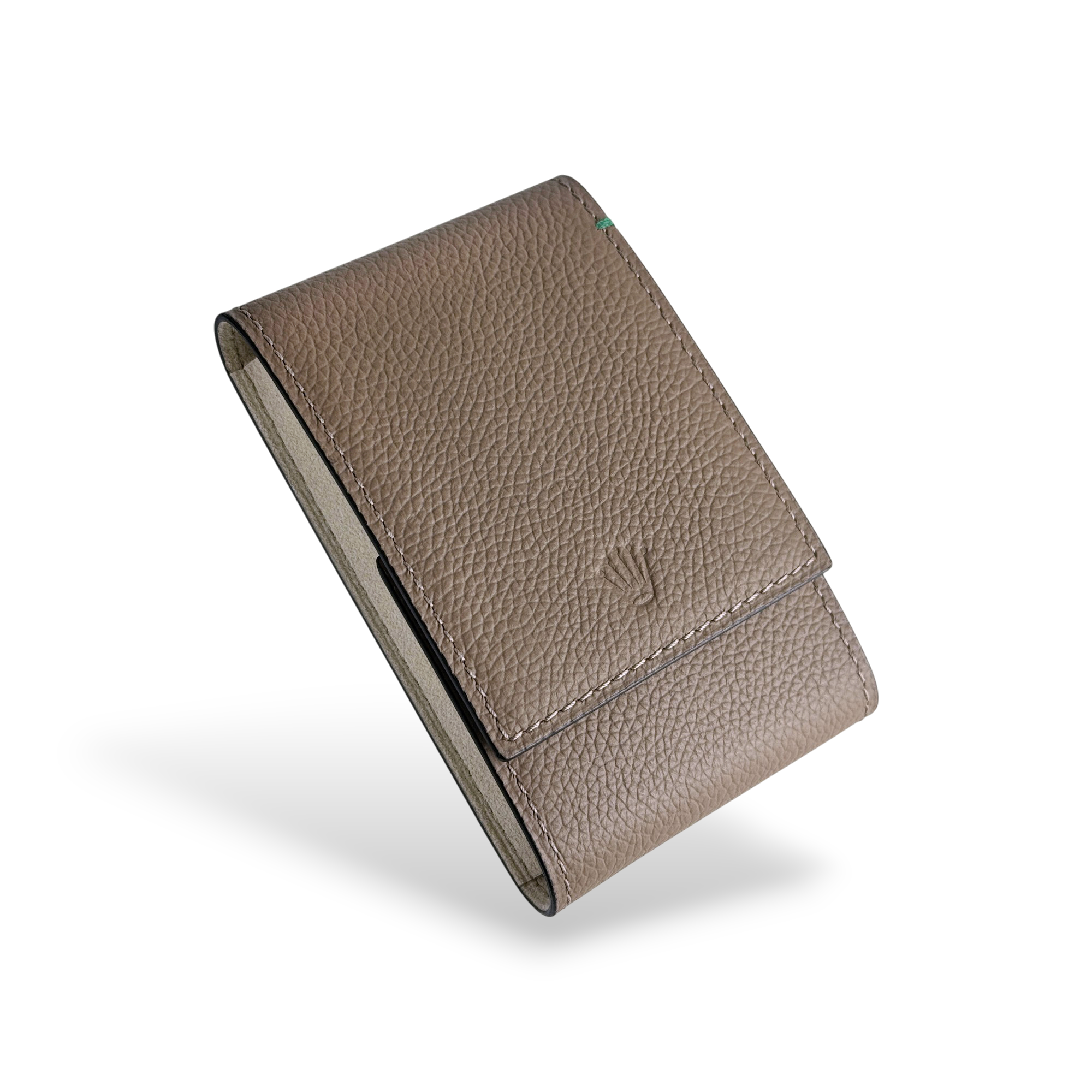 Rolex Uhrenetui Beige mit Umkarton Reiseetui Etui travel pouch