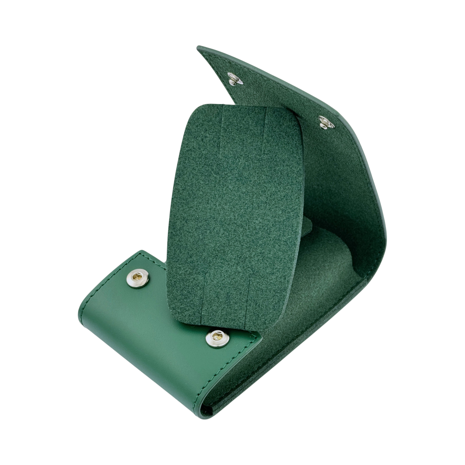 Rolex Uhrenetui Reiseetui Reisebox Serviceetui Etui mit Umkarton Grün